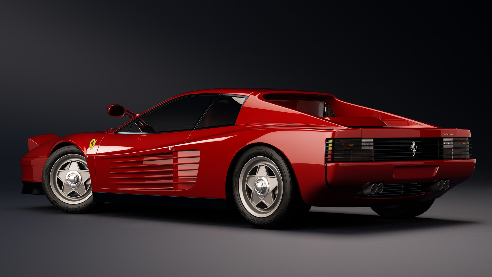 Artstation 1986 Ferrari Testarossa F110 Zoki Nanco Nancorocks
