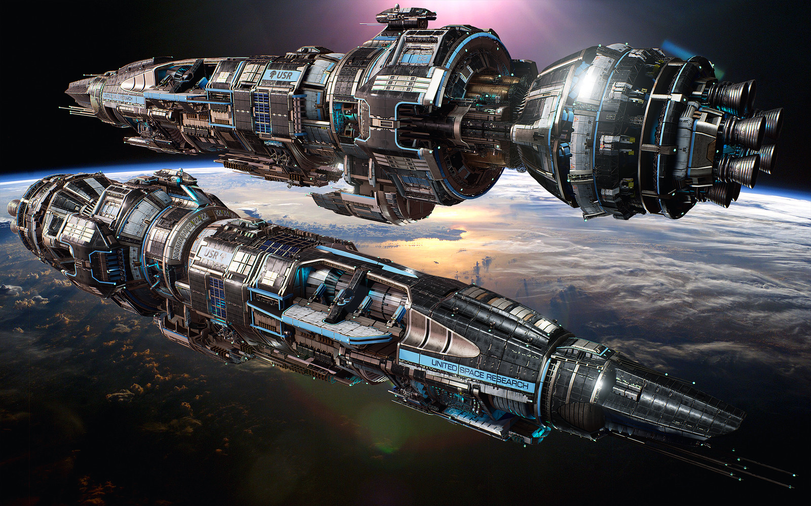 USR "Ares" - Legendary tier Destroyer skin - Fractured Space