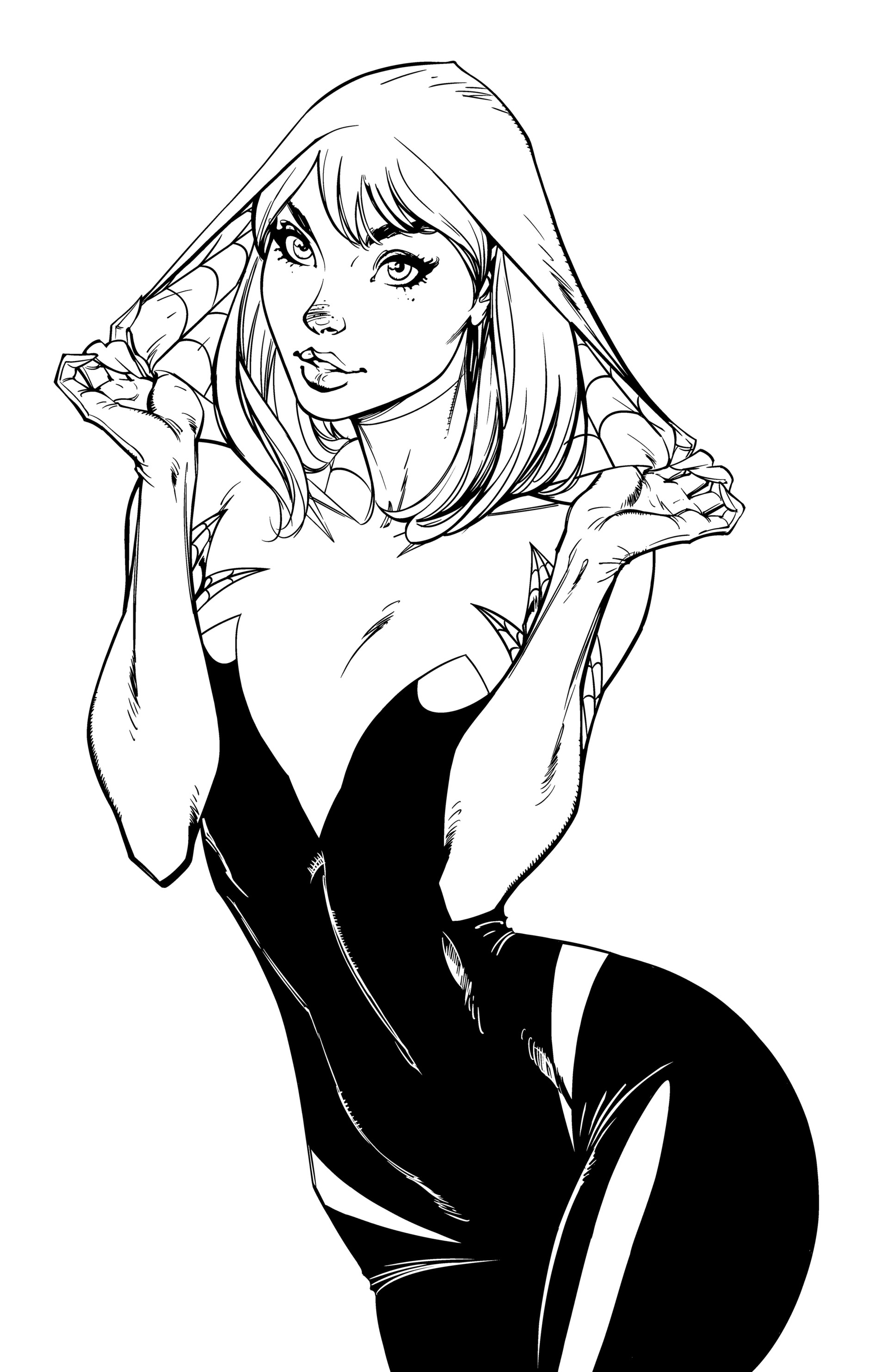 Artstation Gwen Stacy Spider Gwen Jeremiah Skipper