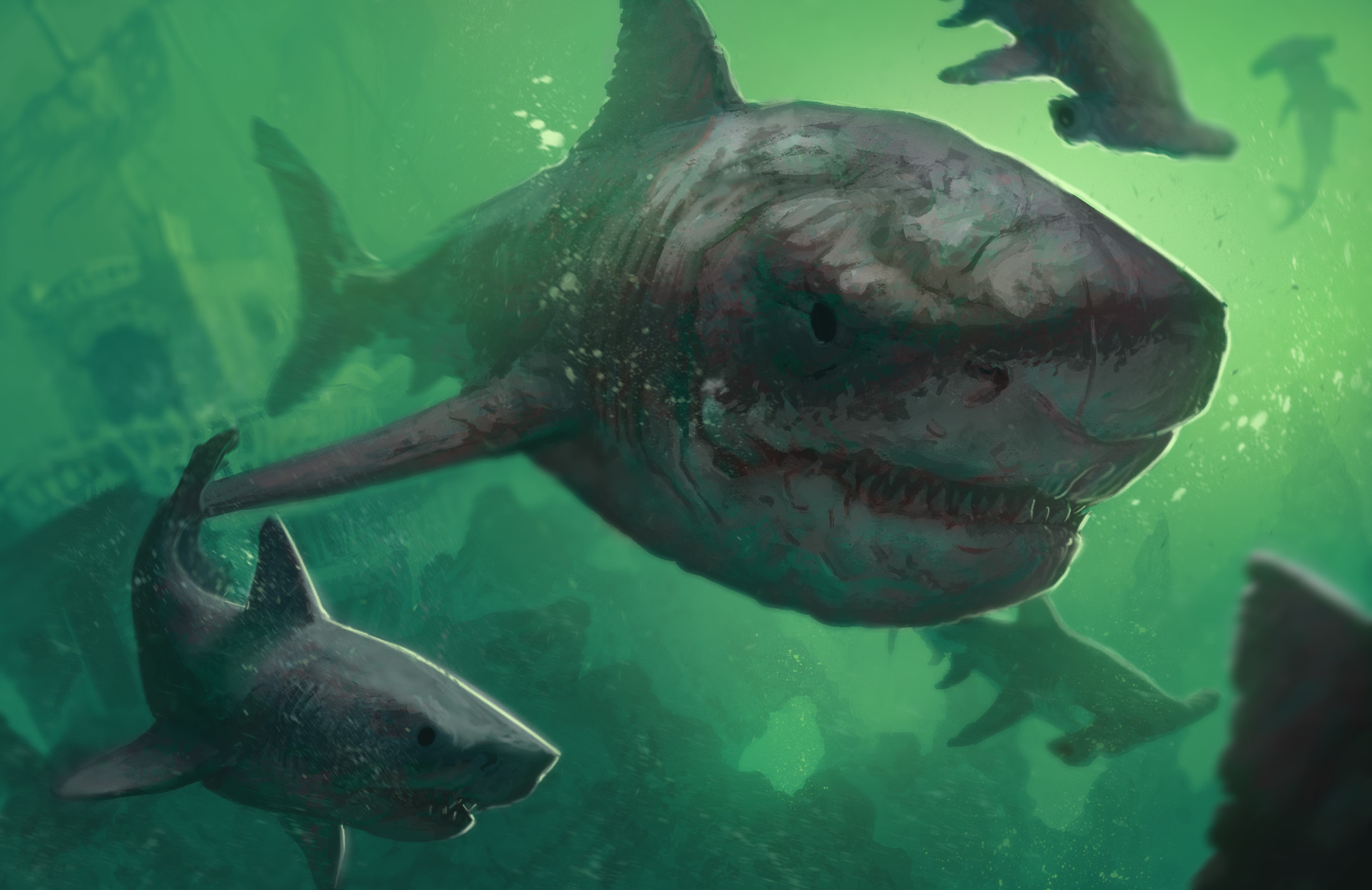 Gabriel Ramos - Sea Creatures created for Deep Sea Explorer