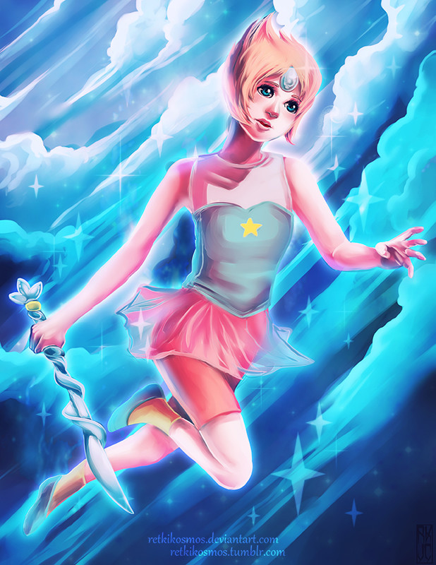 Artstation Steven Universe Pearl Jazmin Castillo Fan art animation space rock cartoon steven universe fanart drawings character design pearl steven universe cartoon network. artstation steven universe pearl