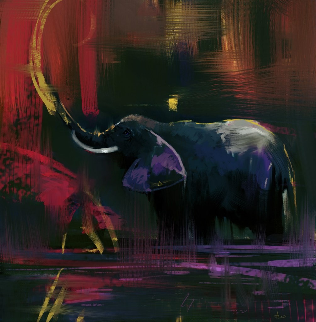 ArtStation Elephant jazz