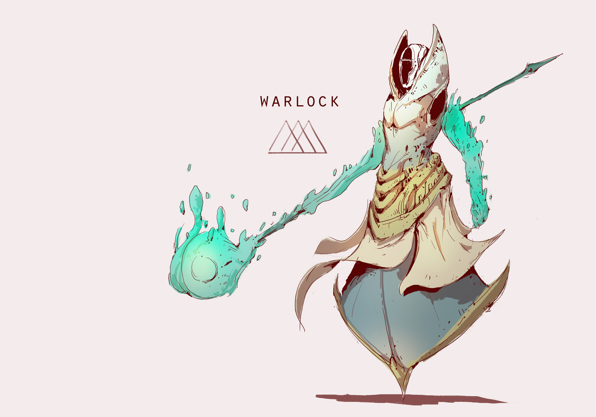 destiny warlock concept art