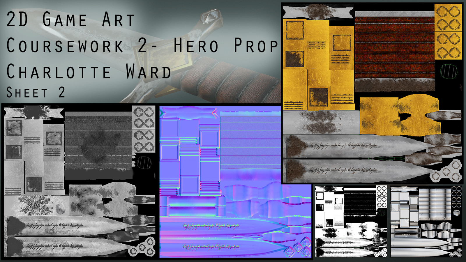Jaime Ward - Hero Prop Assignment for Second Year Games Design
