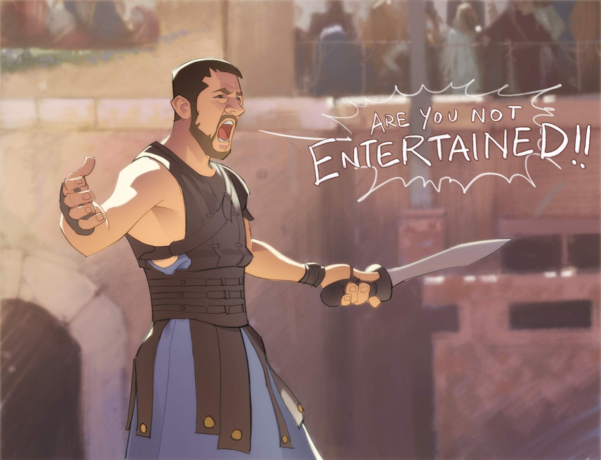 Ares fun. Are you not entertained Гладиатор. Максимус Гладиатор. Гладиатор арт.
