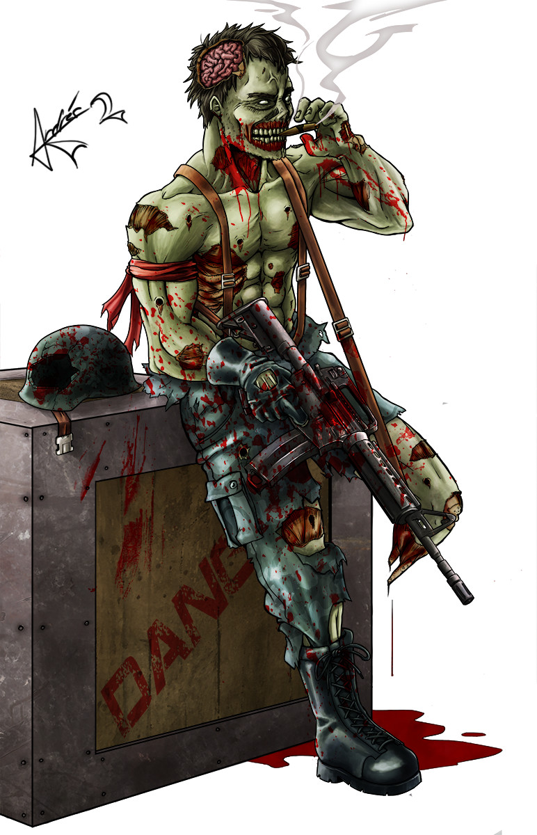ArtStation - Zombie Soldier
