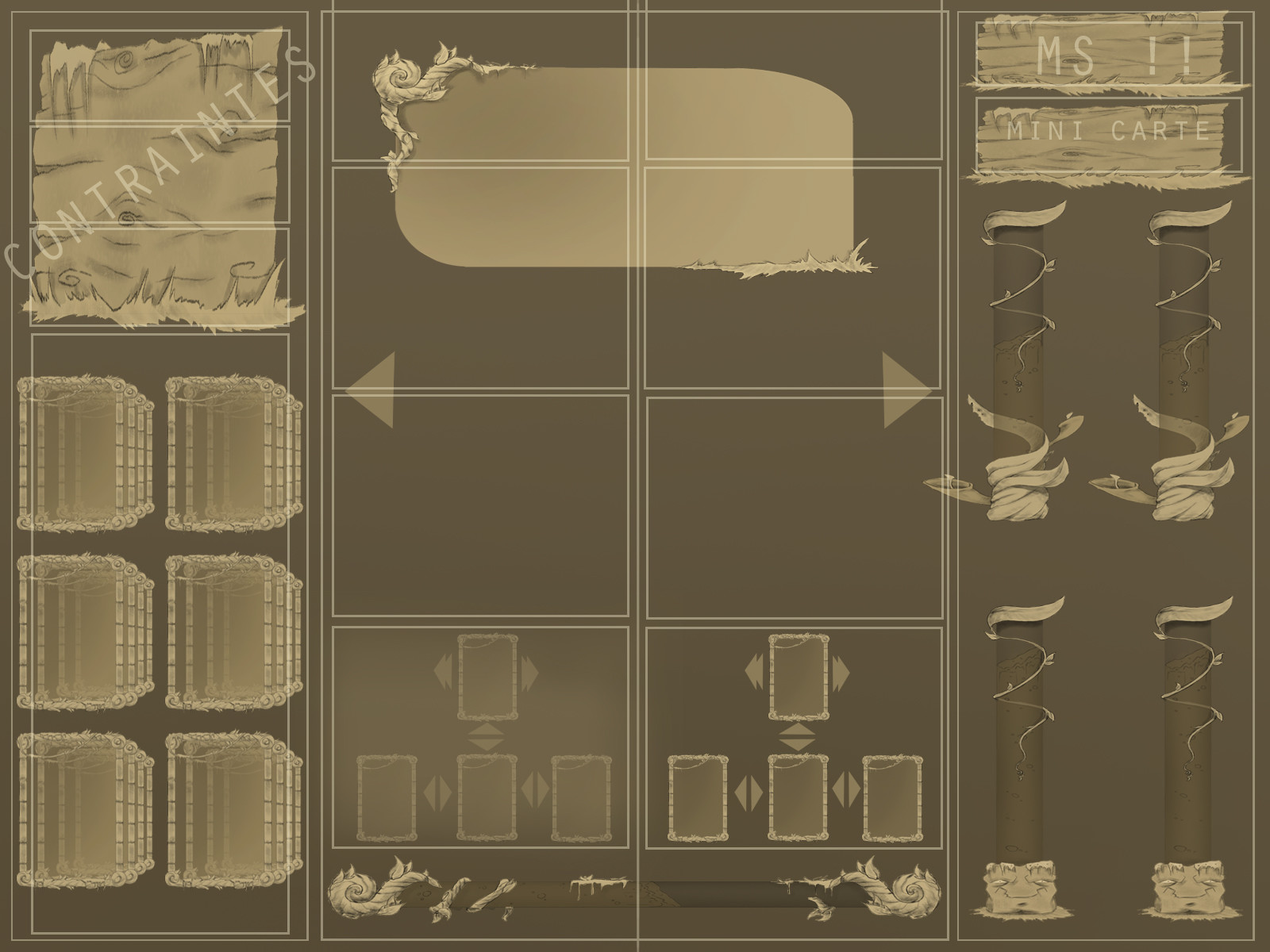 Ui 01. Old PC Art illustration gui Window.
