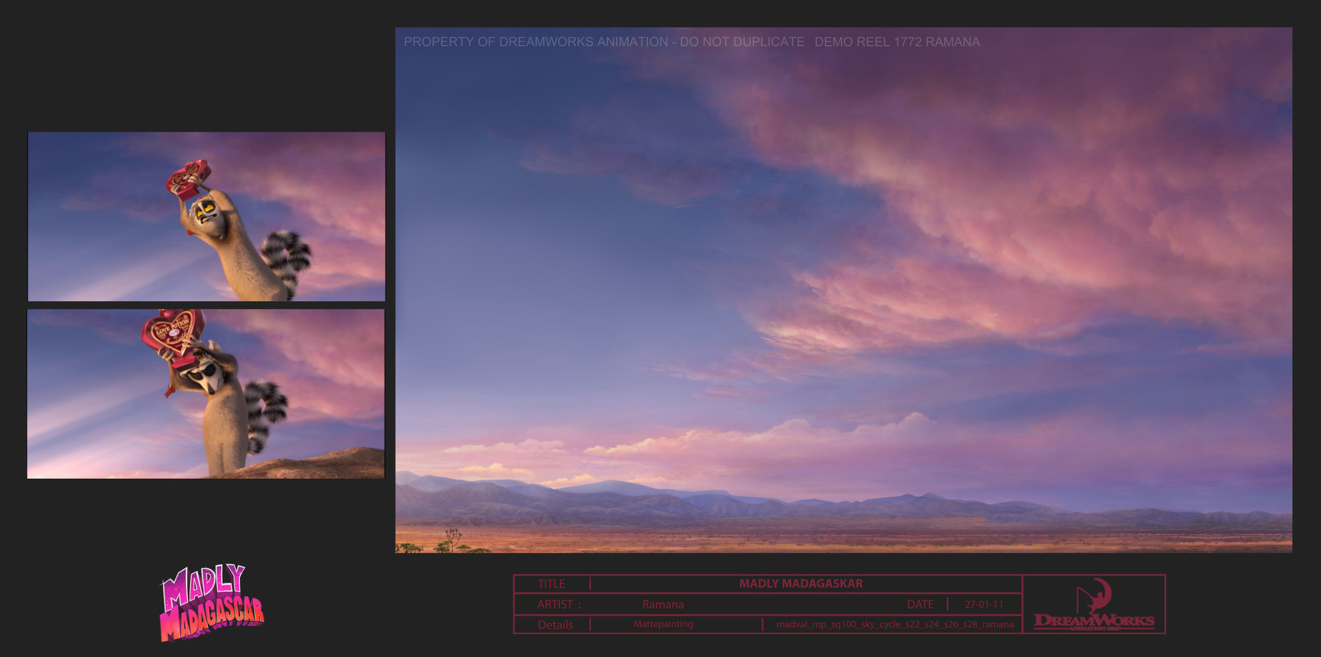 Artstation Madly Madagascar Mattepainting Lighting Enhancements Artbyramana