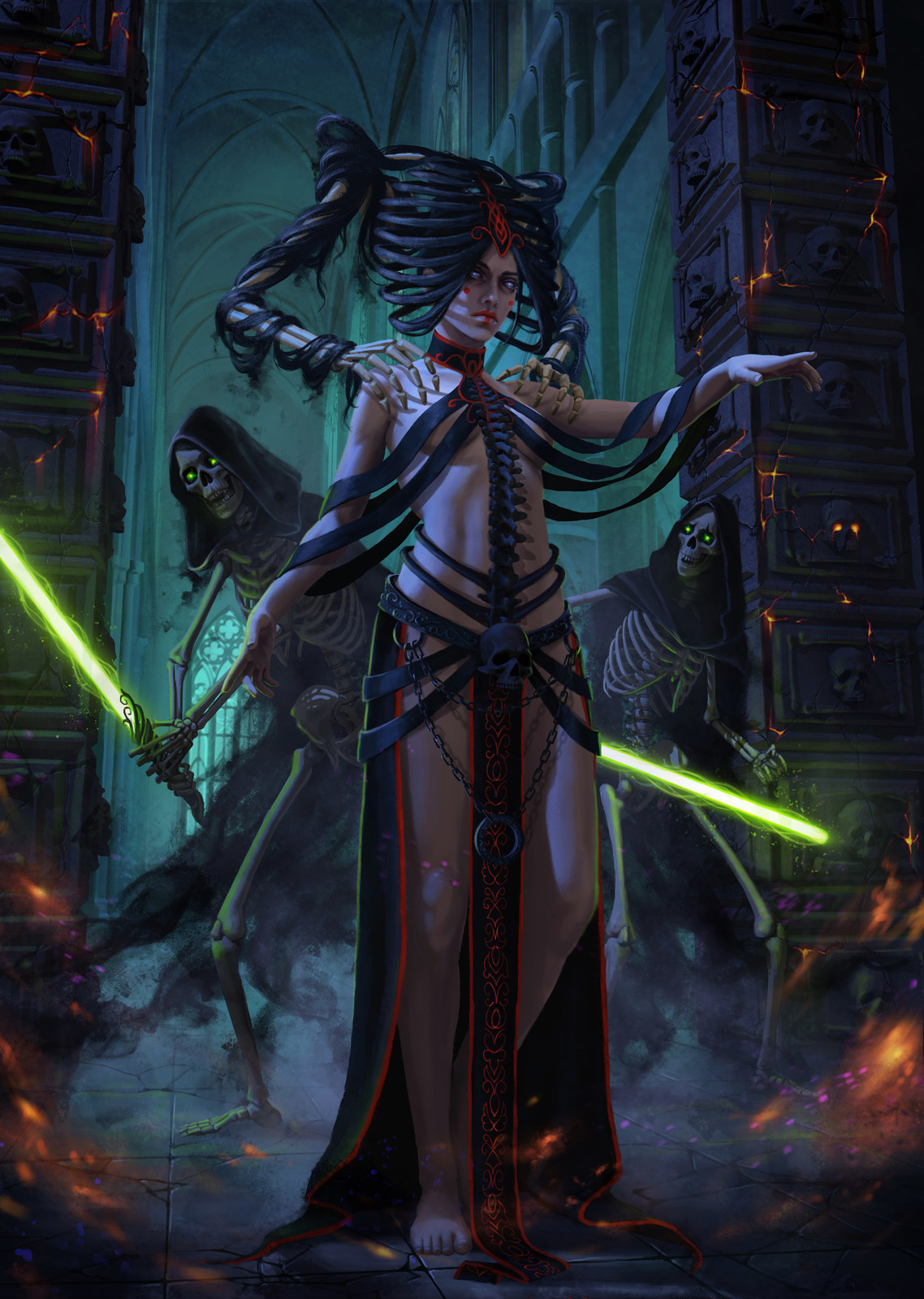 Artstation Undead Padme Amidala Elena Matyush,Windows 10 Default Wallpaper Behind The Scenes