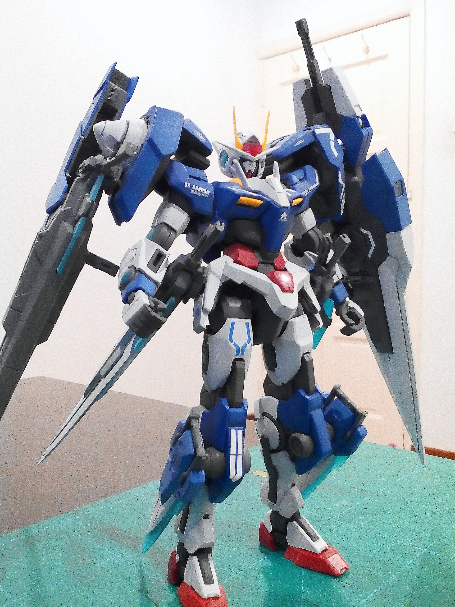 Artstation Mg 1 100 Oo Gundam Seven Sword Moon Zynal