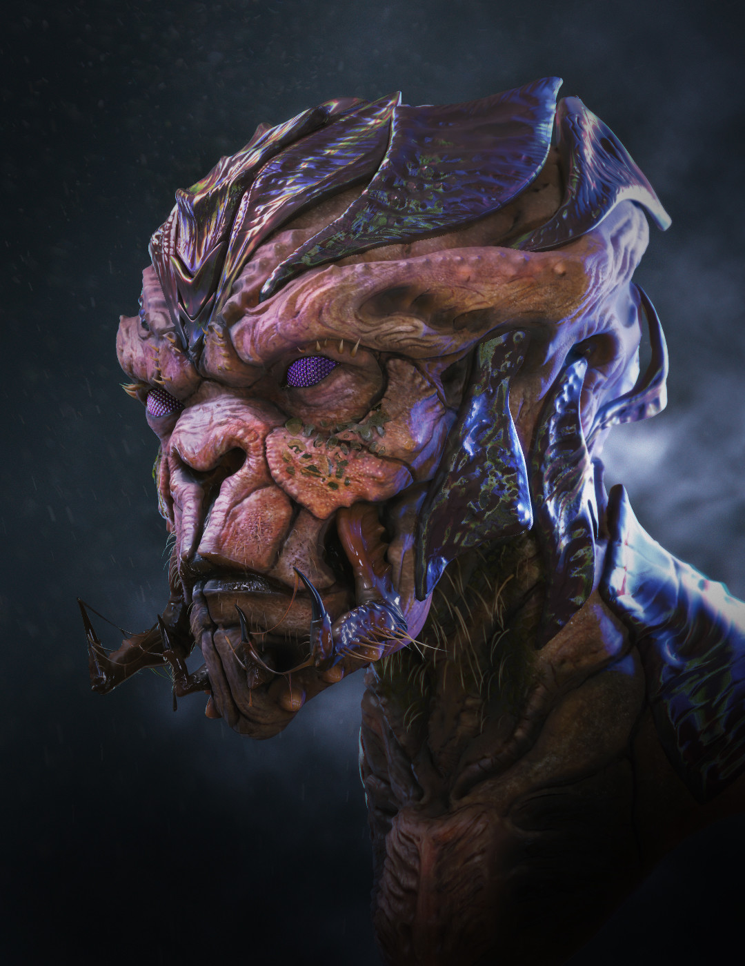 Artstation Alien Insectoid Vladimir Chehil
