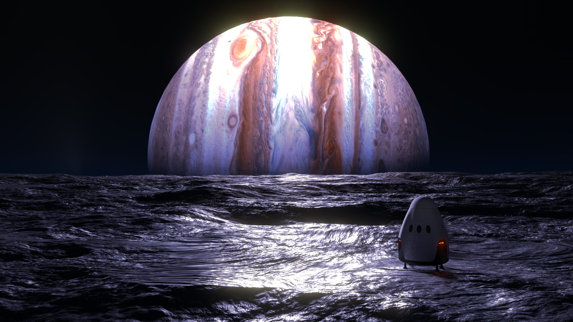 ArtStation Dragon 2 on Europa