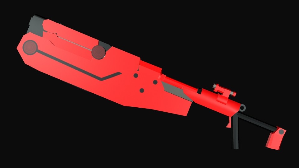 Artstation Crescent Rose Rwby Giovanni Mota