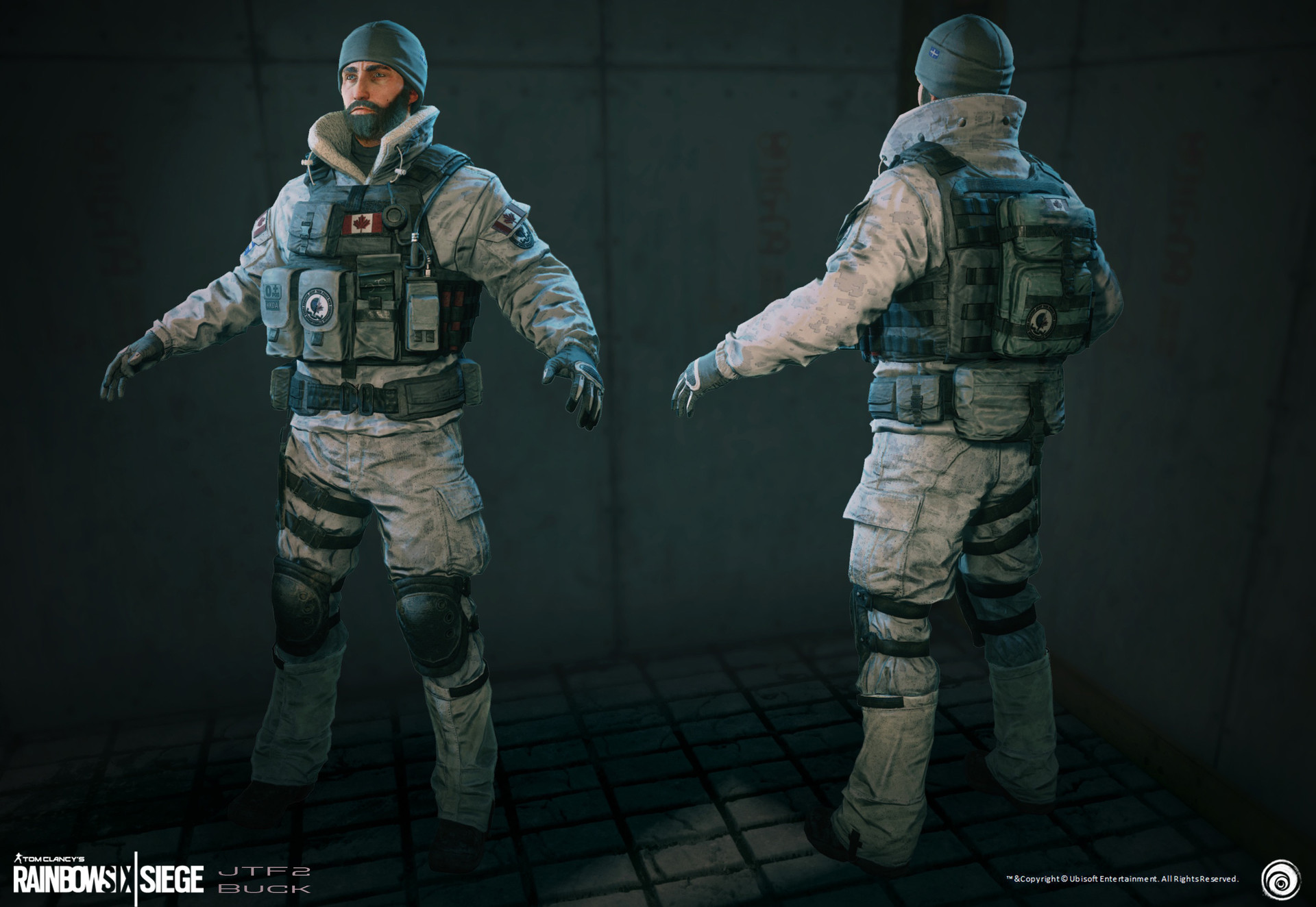 Artstation Buck Jtf2 Rainbow 6 Siege Black Ice J Mark