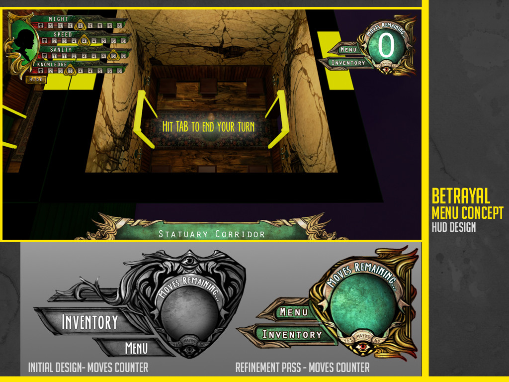 Jess Burns Betrayal Game Hud Ui Design