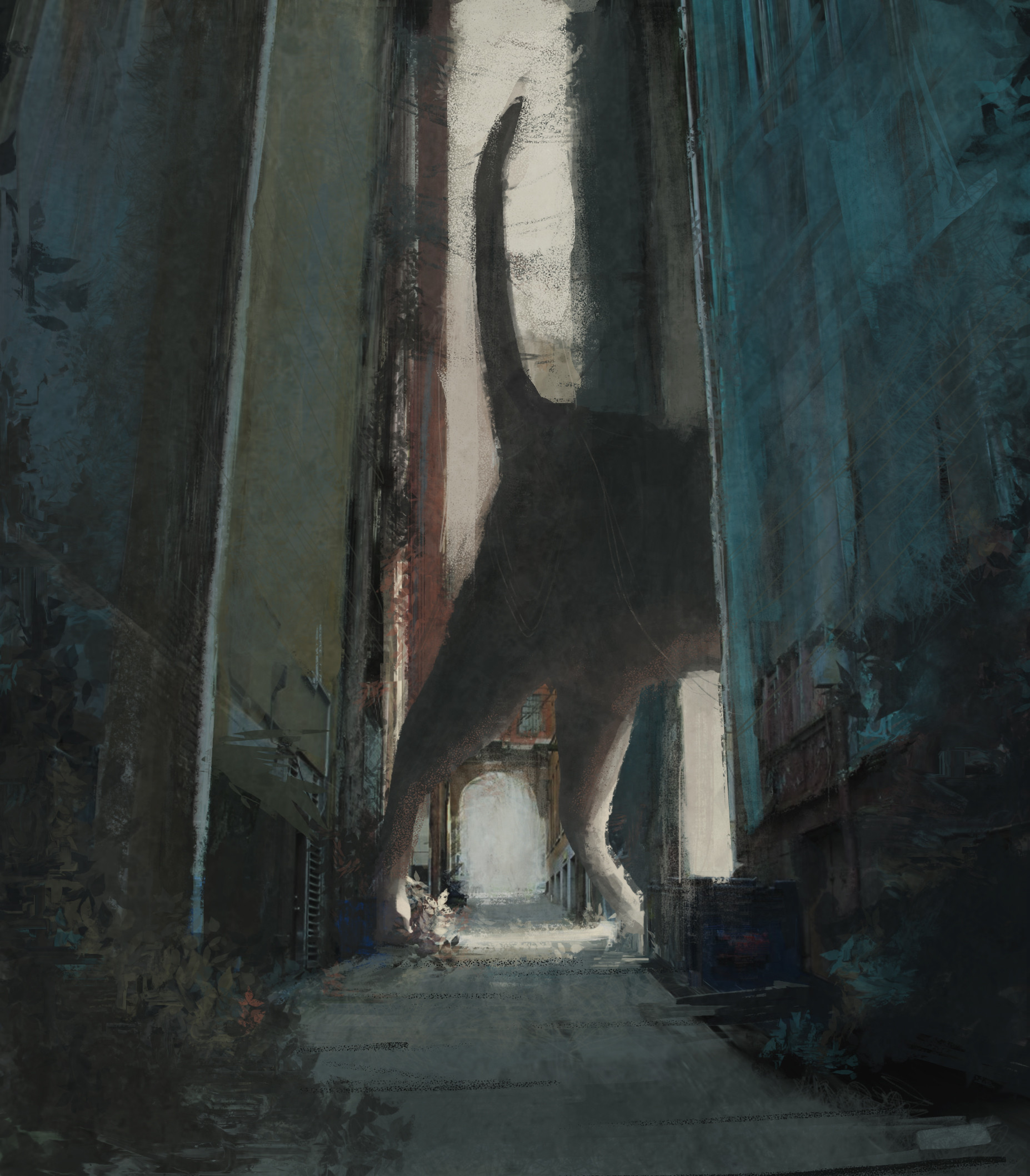 Artstation Alley Cat David Edwards