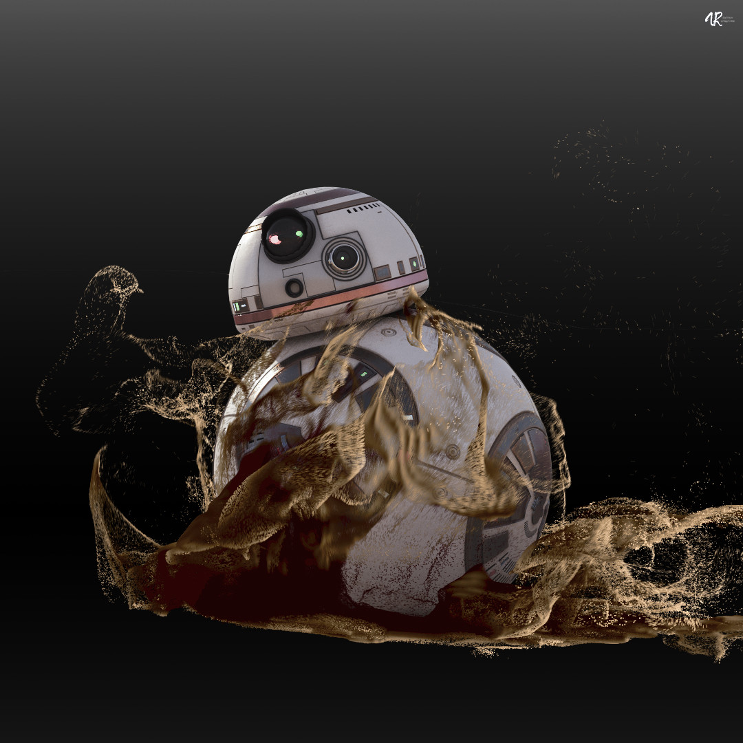 ArtStation - My vision of BB8 Droid