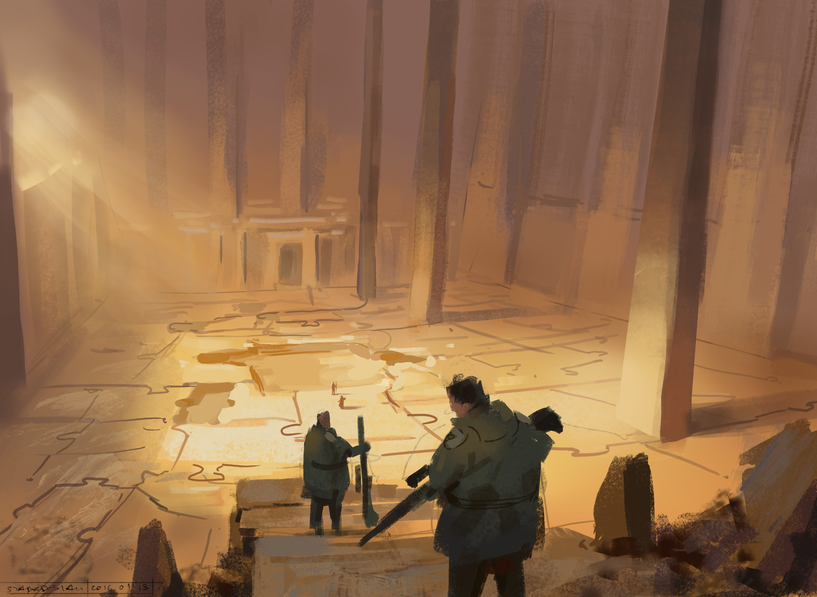Stone puzzle