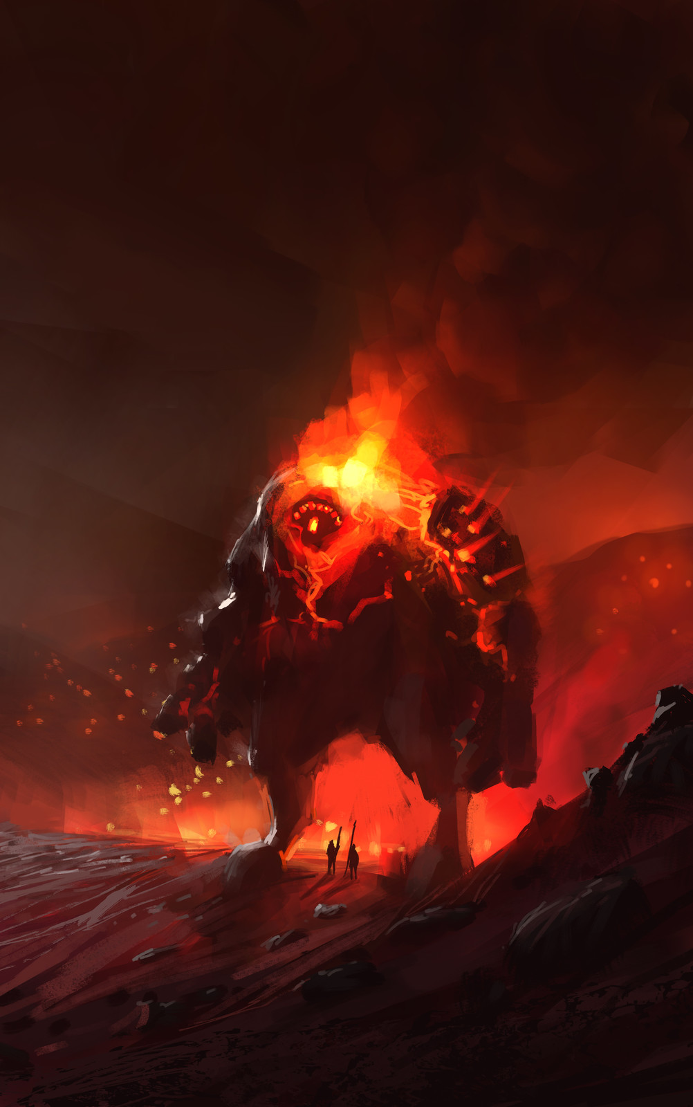 Fire golem