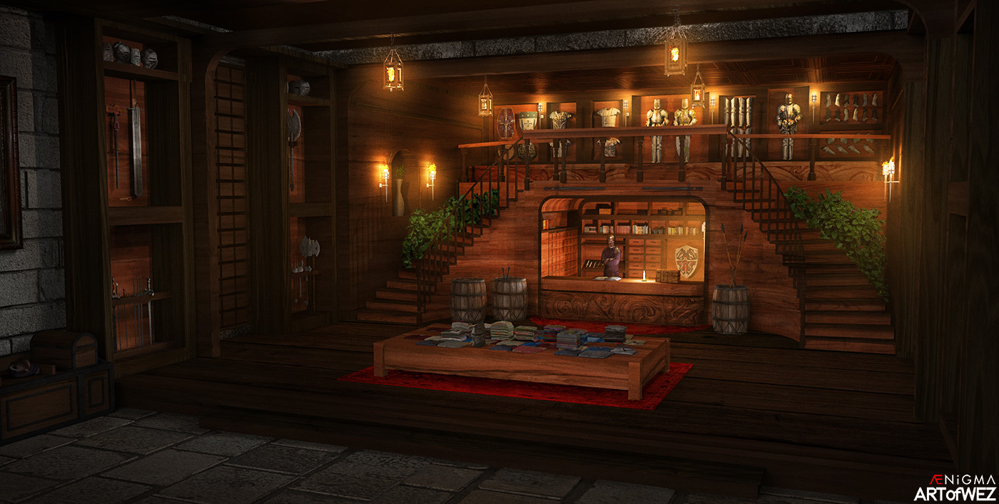 ArtStation - AENiGMA - Blood & Metal