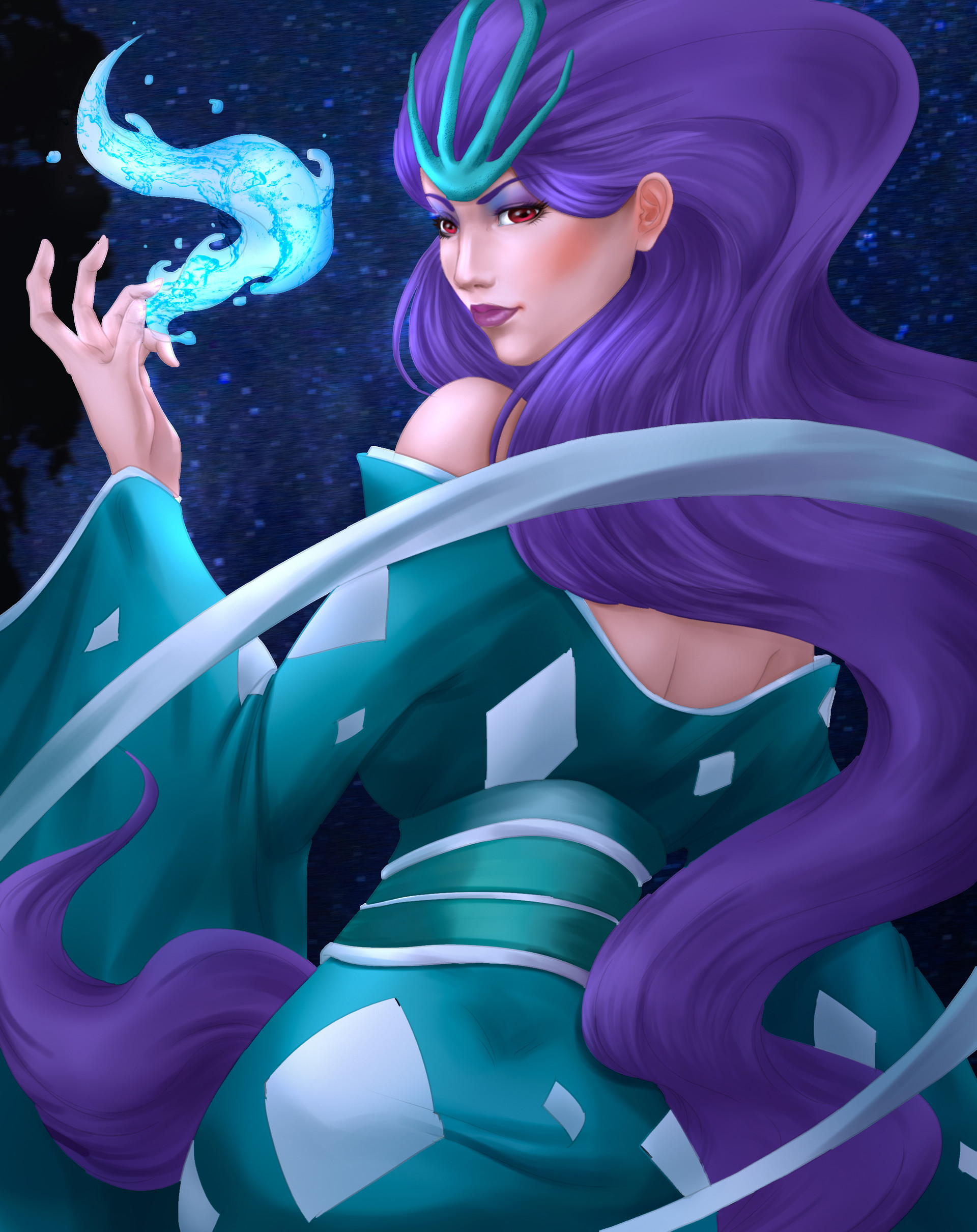 ArtStation - Suicune Creature Bend