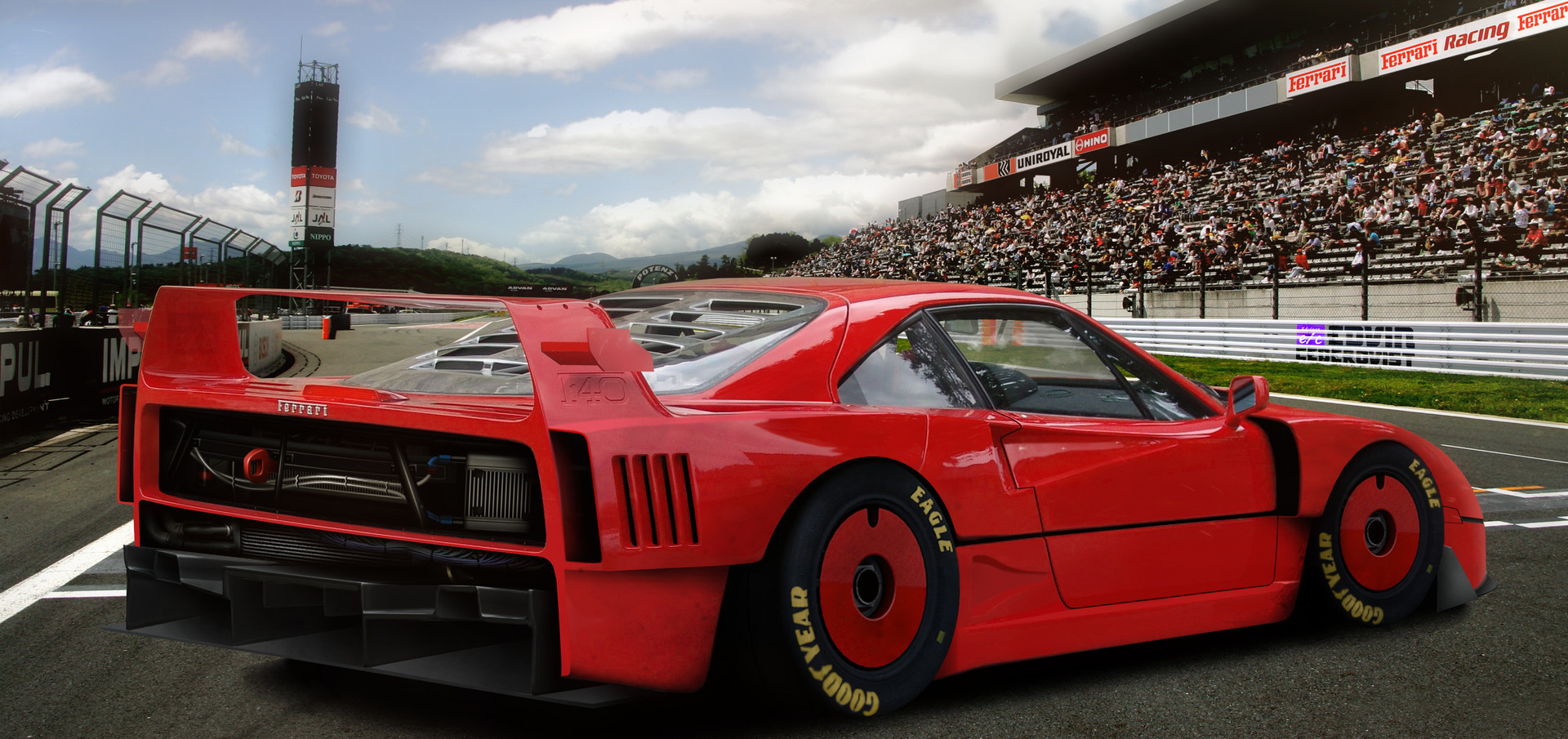 Edvin Cederqvist Ferrari F40 Gr 5
