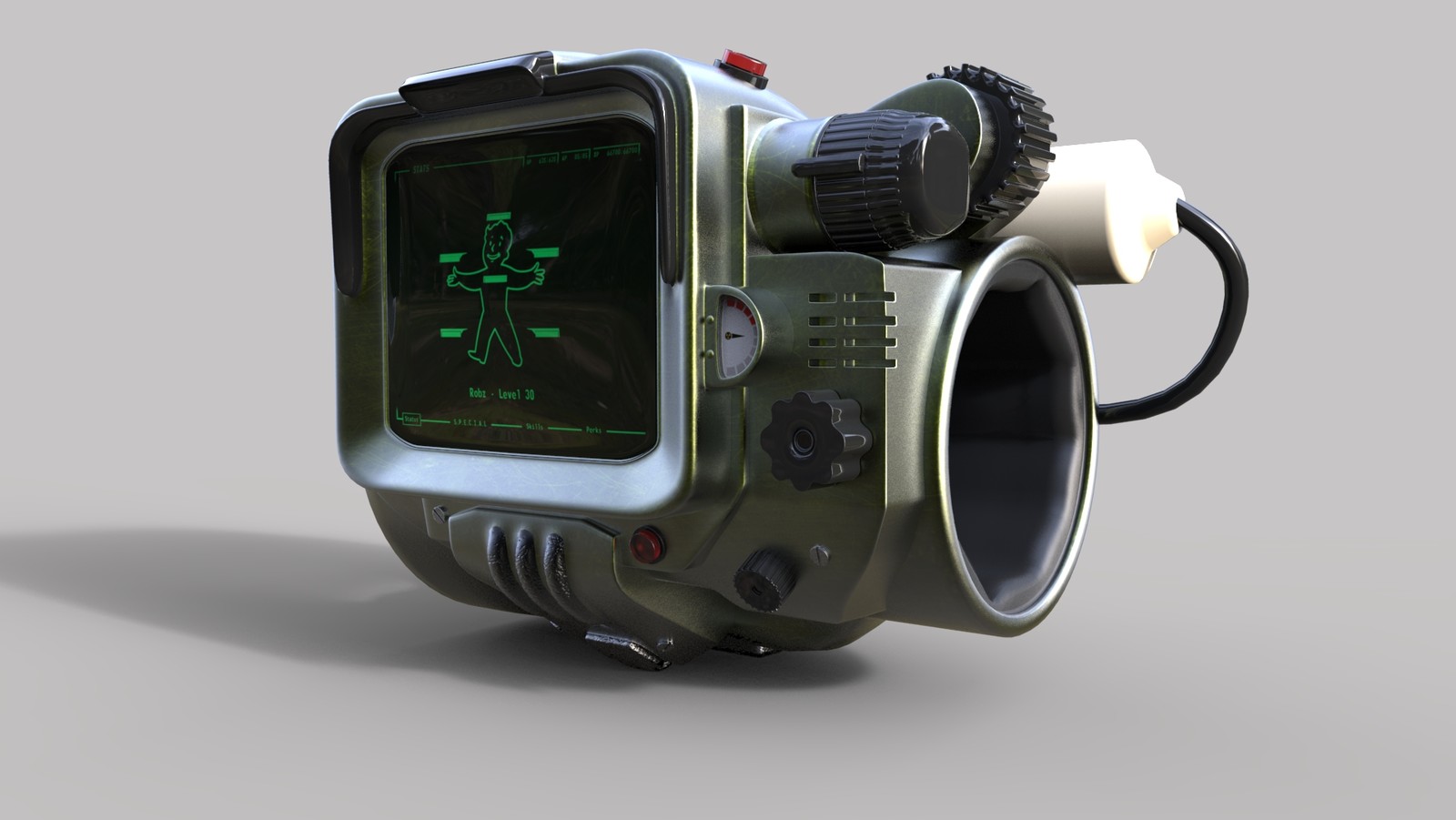 Fallout 4 pip boy фонарик фото 63