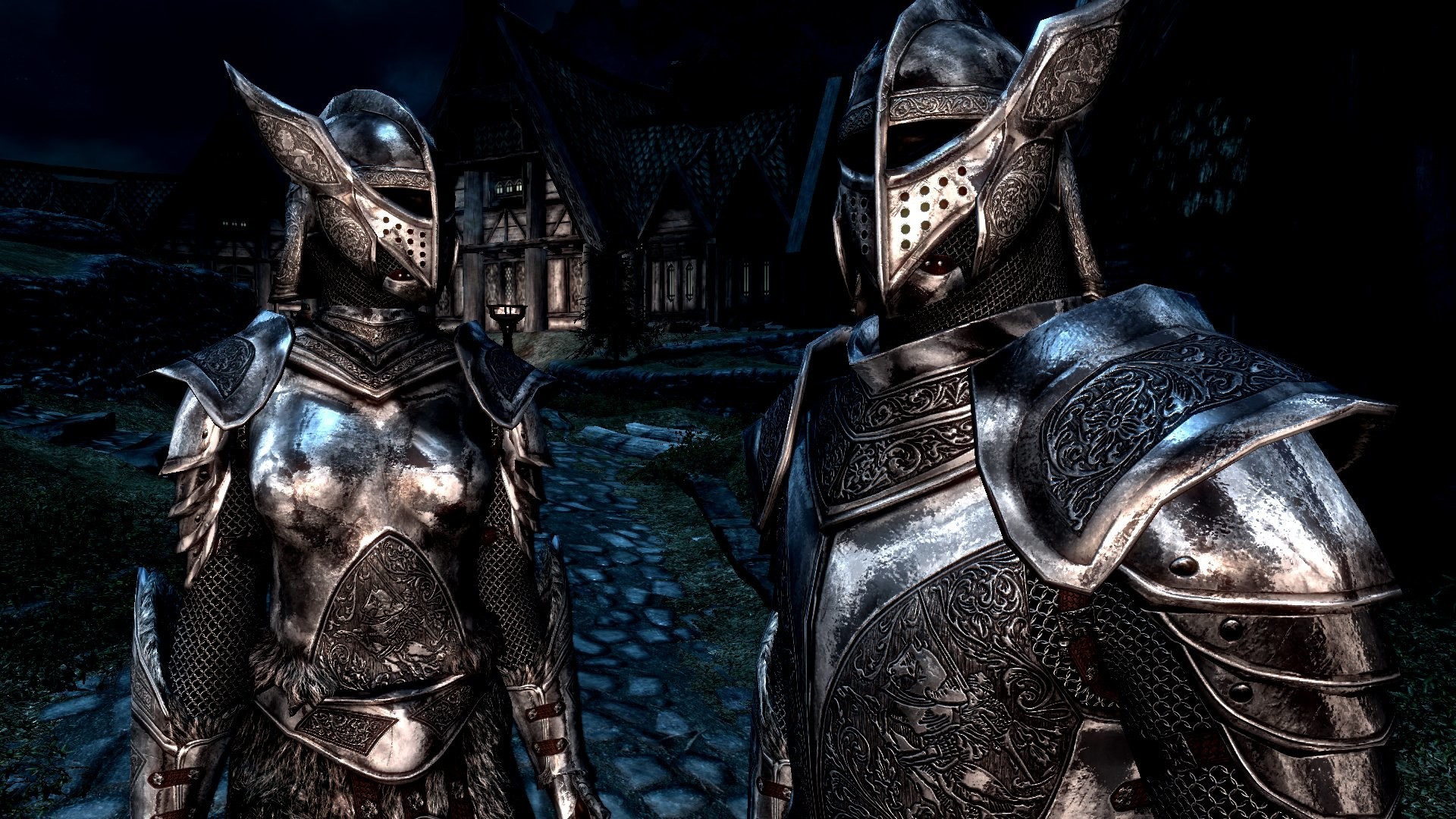 SPOA Silver Knight Armor.