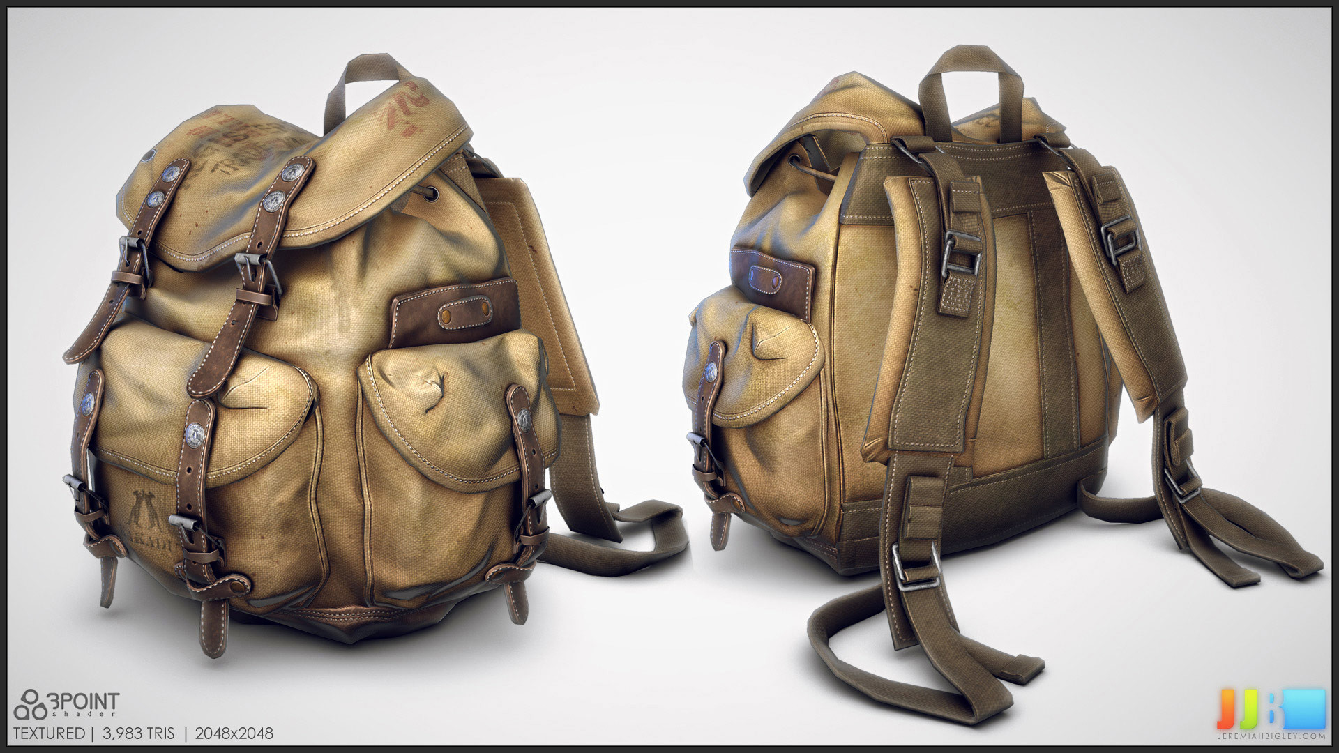 Artstation Jj Bigley Backpack Media Arts And Animation