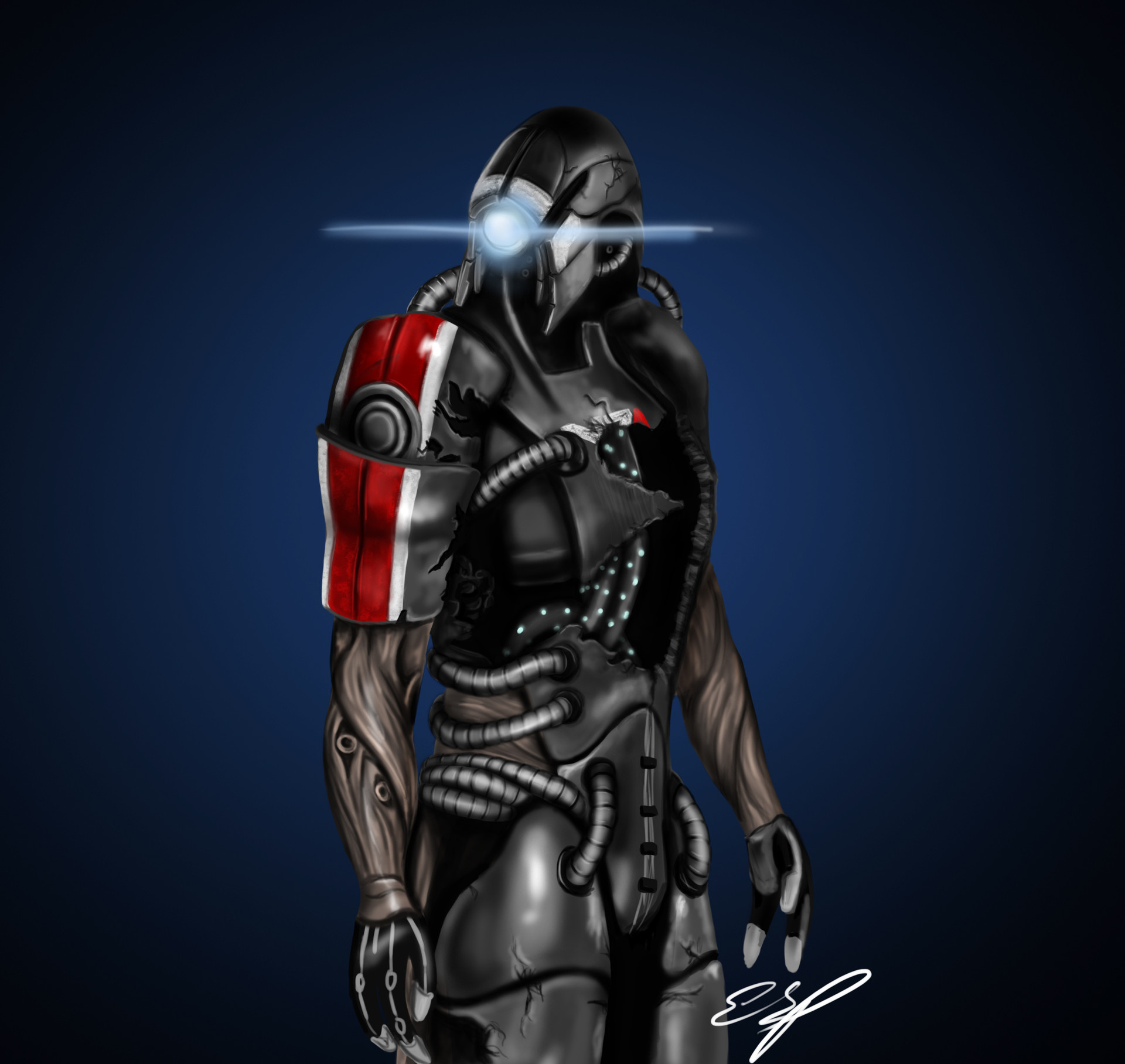 Artstation Legion Mass Effect Elizabeth Sharp