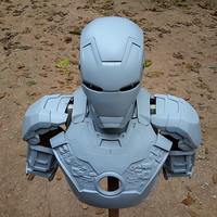 Artstation Iron Man Suit Mark 42 43 Hd Details Bust Version Poot Padee