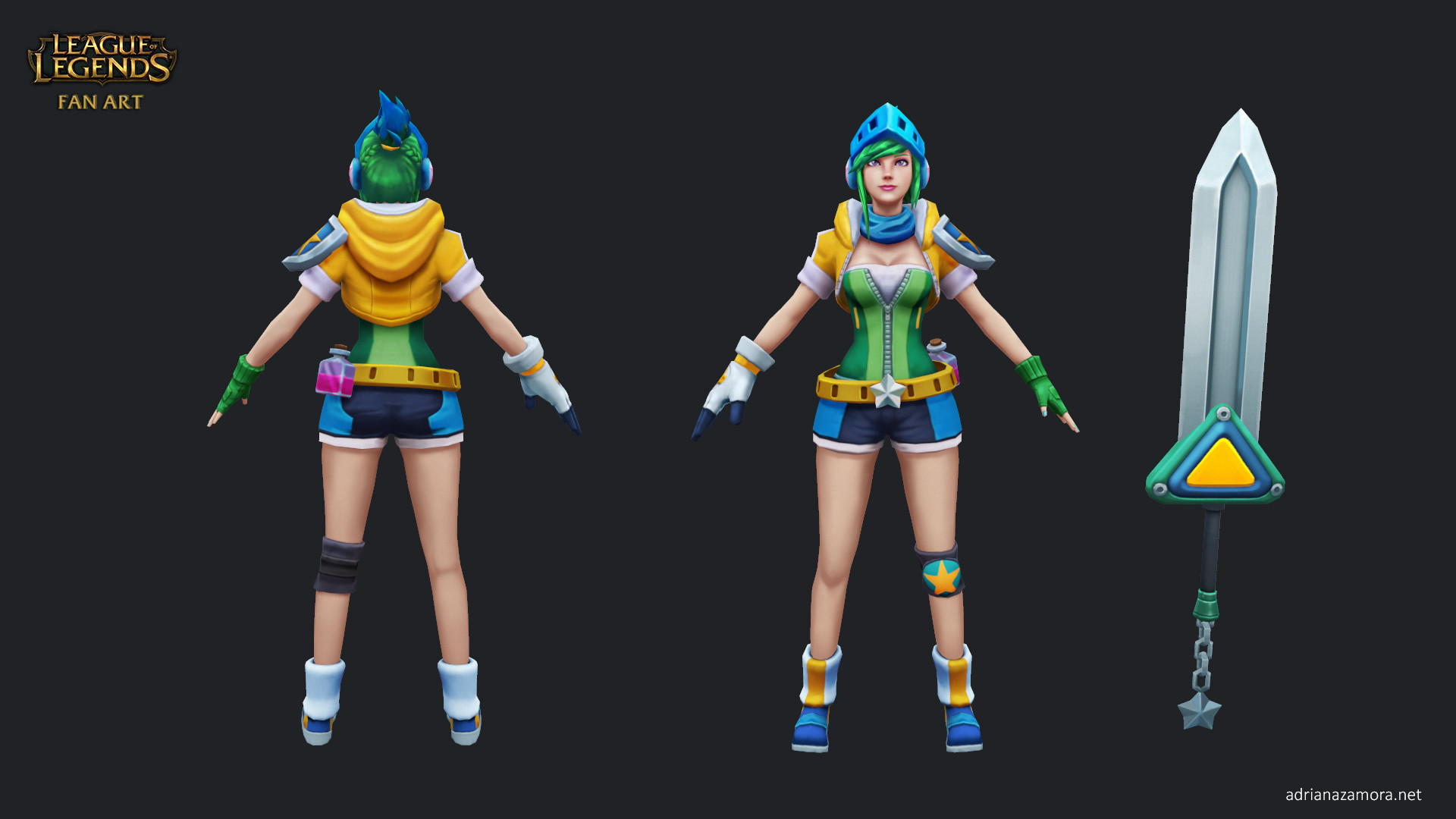artstation arcade riven lowpoly