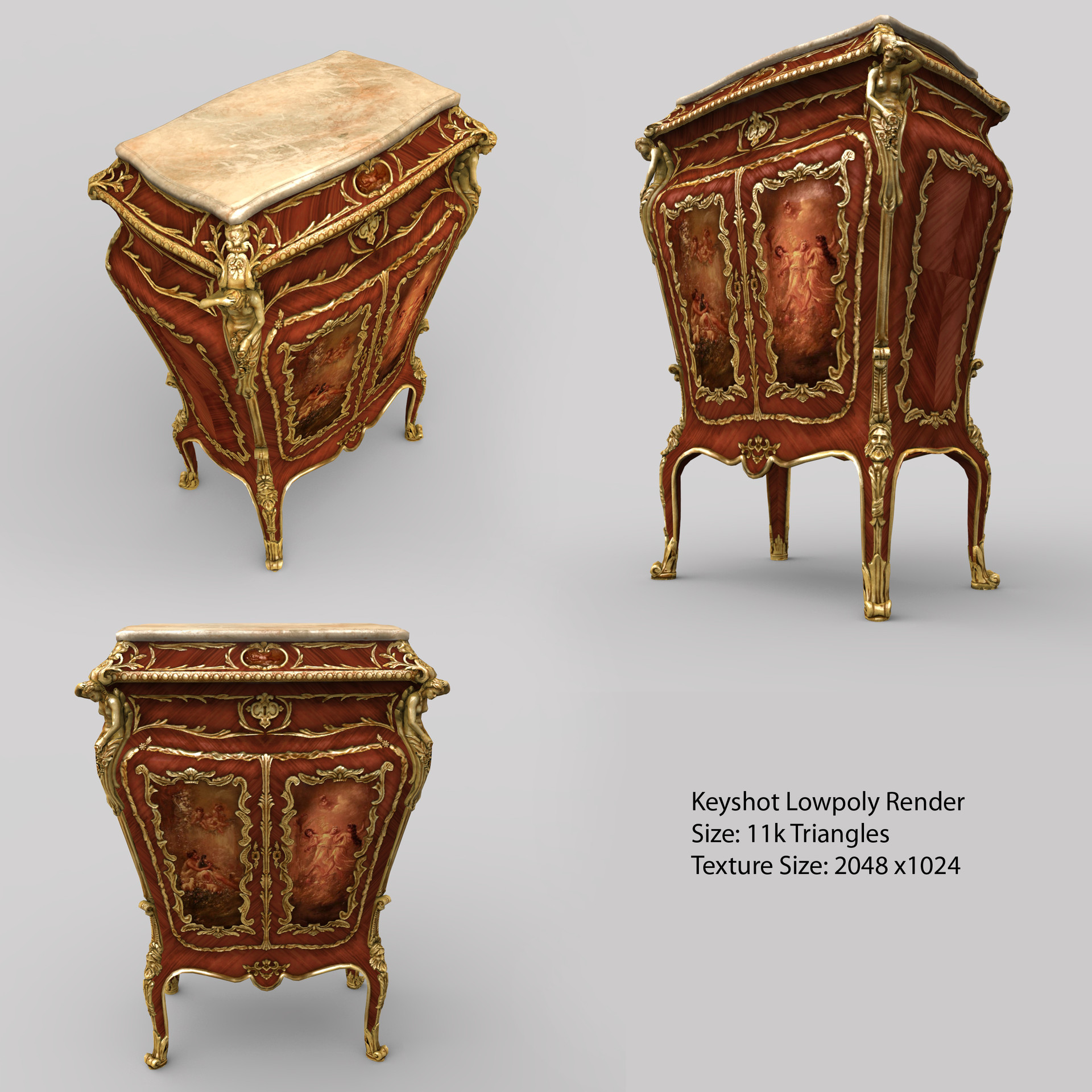 ArtStation 19th Century Furniture