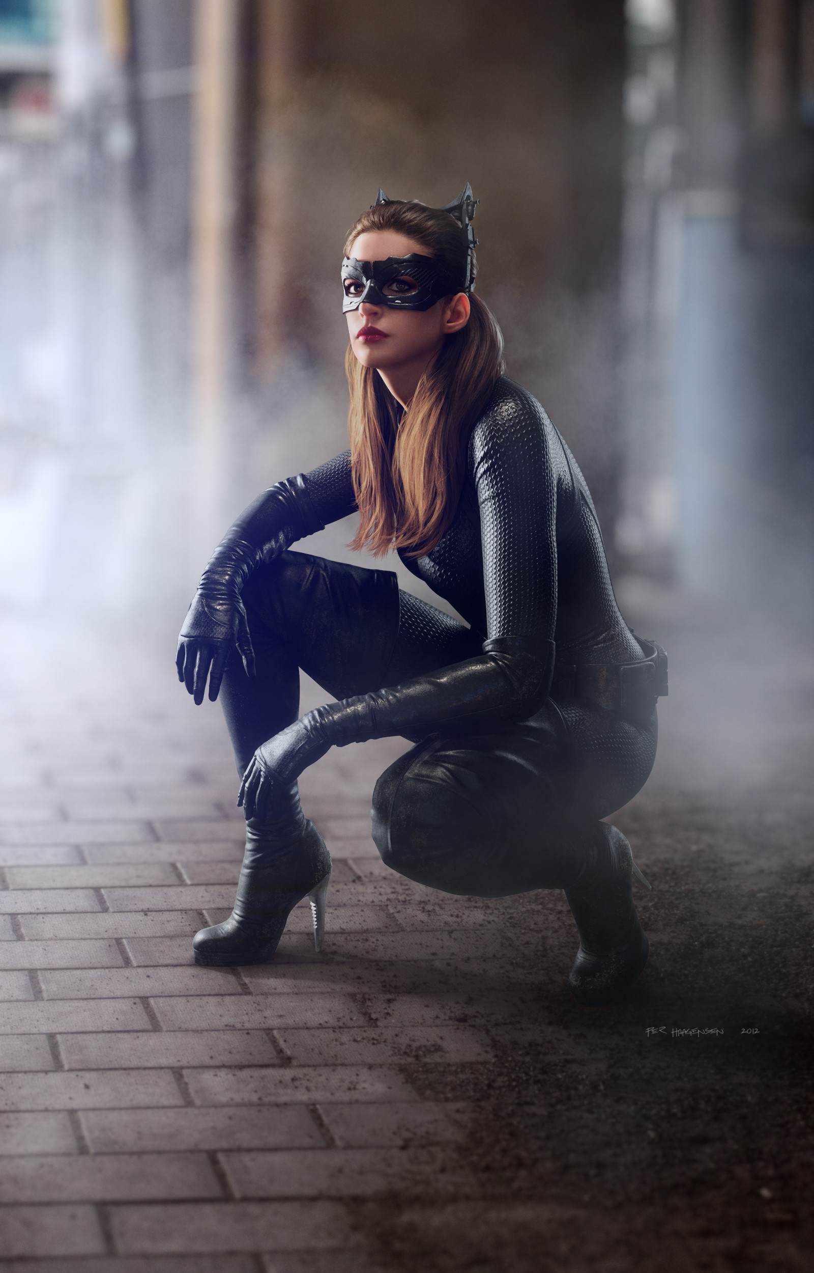 Artstation Catwoman 1 The Dark Knight Rises