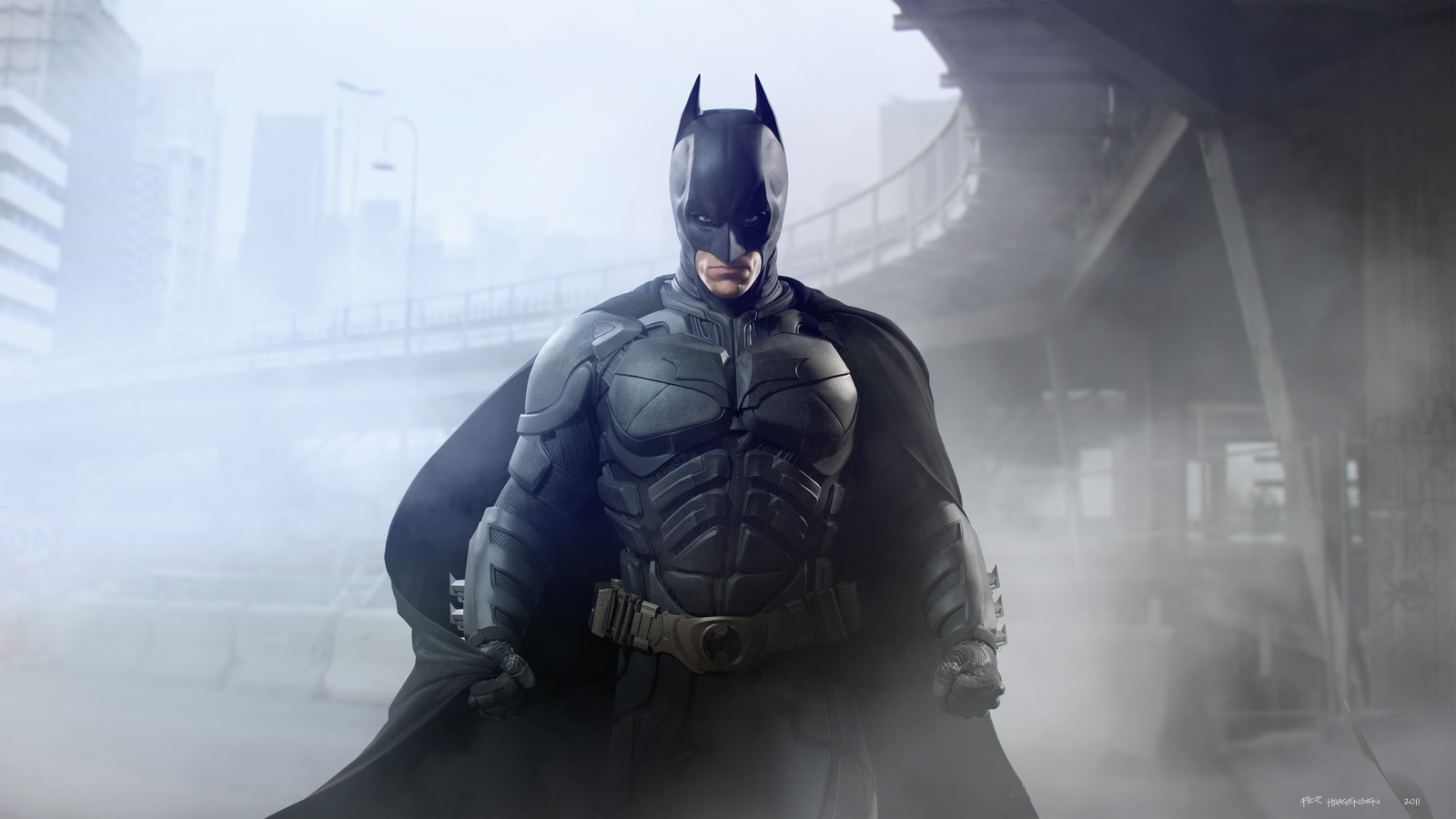 Batman #2 - "The Dark Knight Rises".
Final artwork