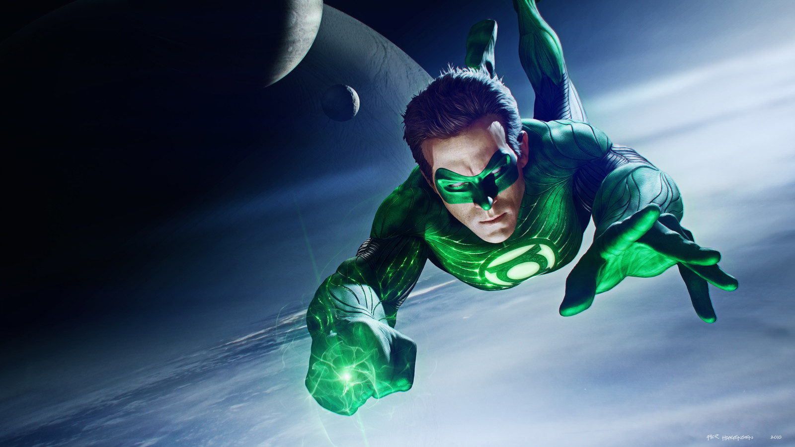 Hal Jordan #2 - "Green Lantern".
Final artwork