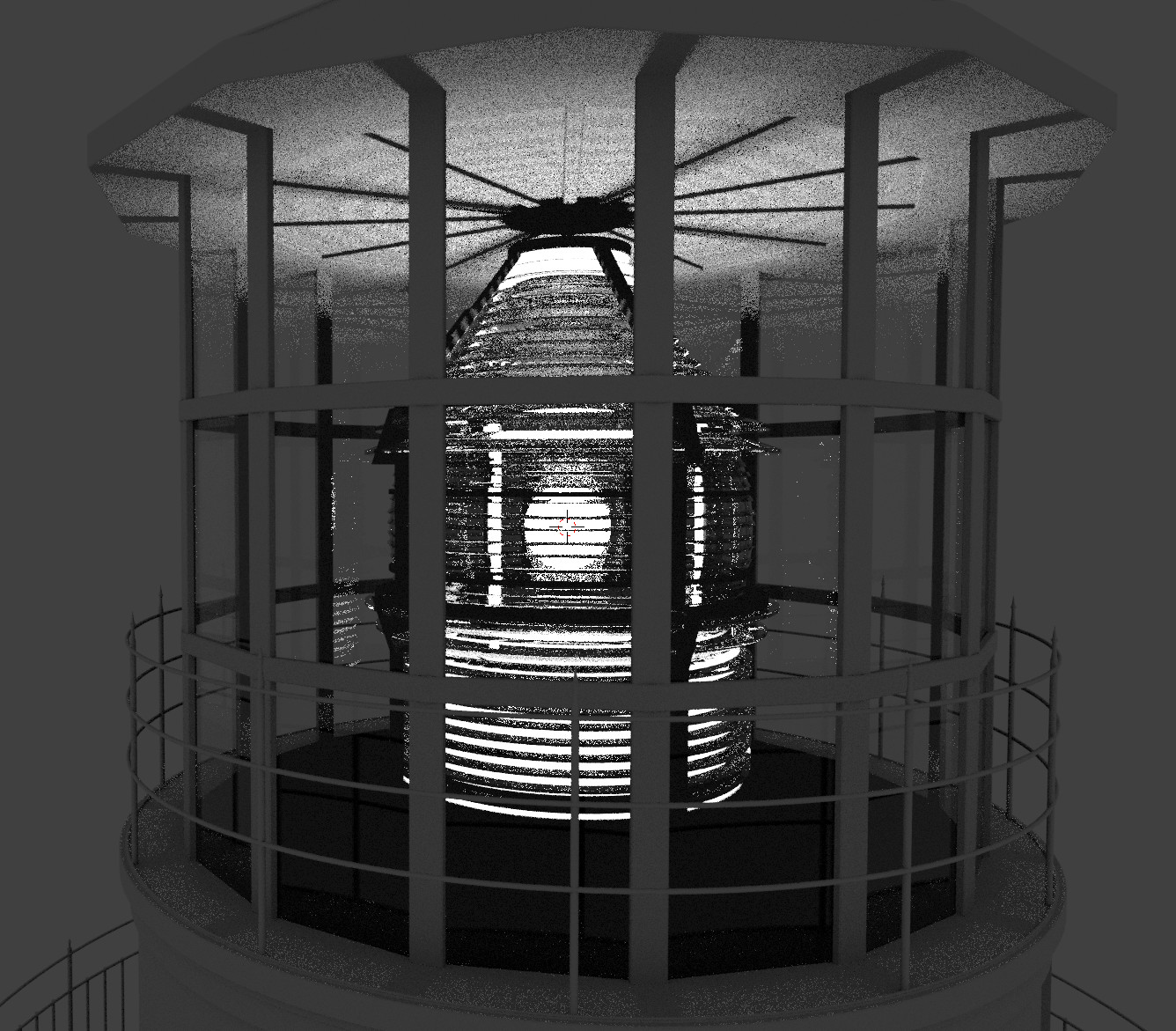 Fresnel lens render test