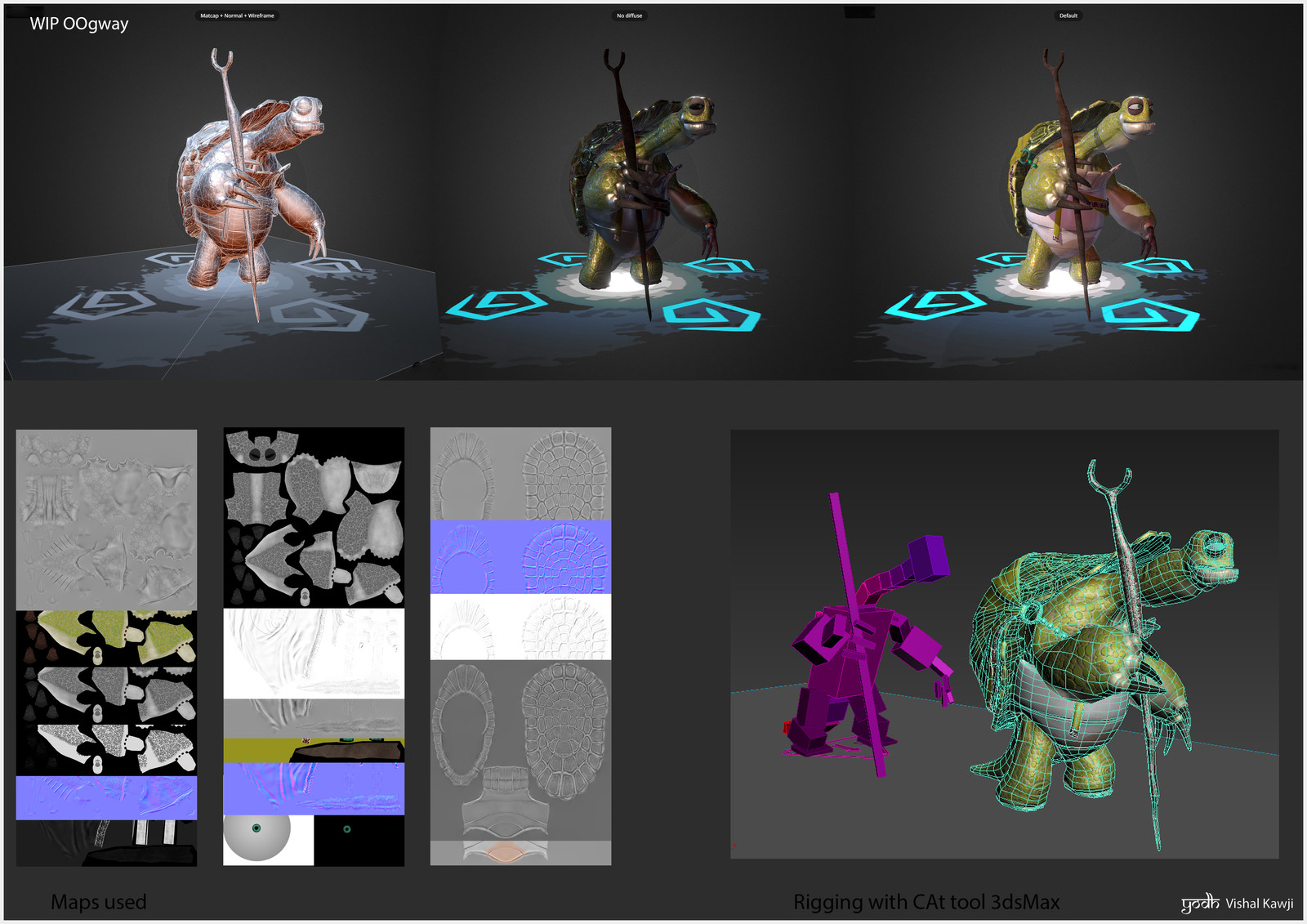 Oogway Texture Wip