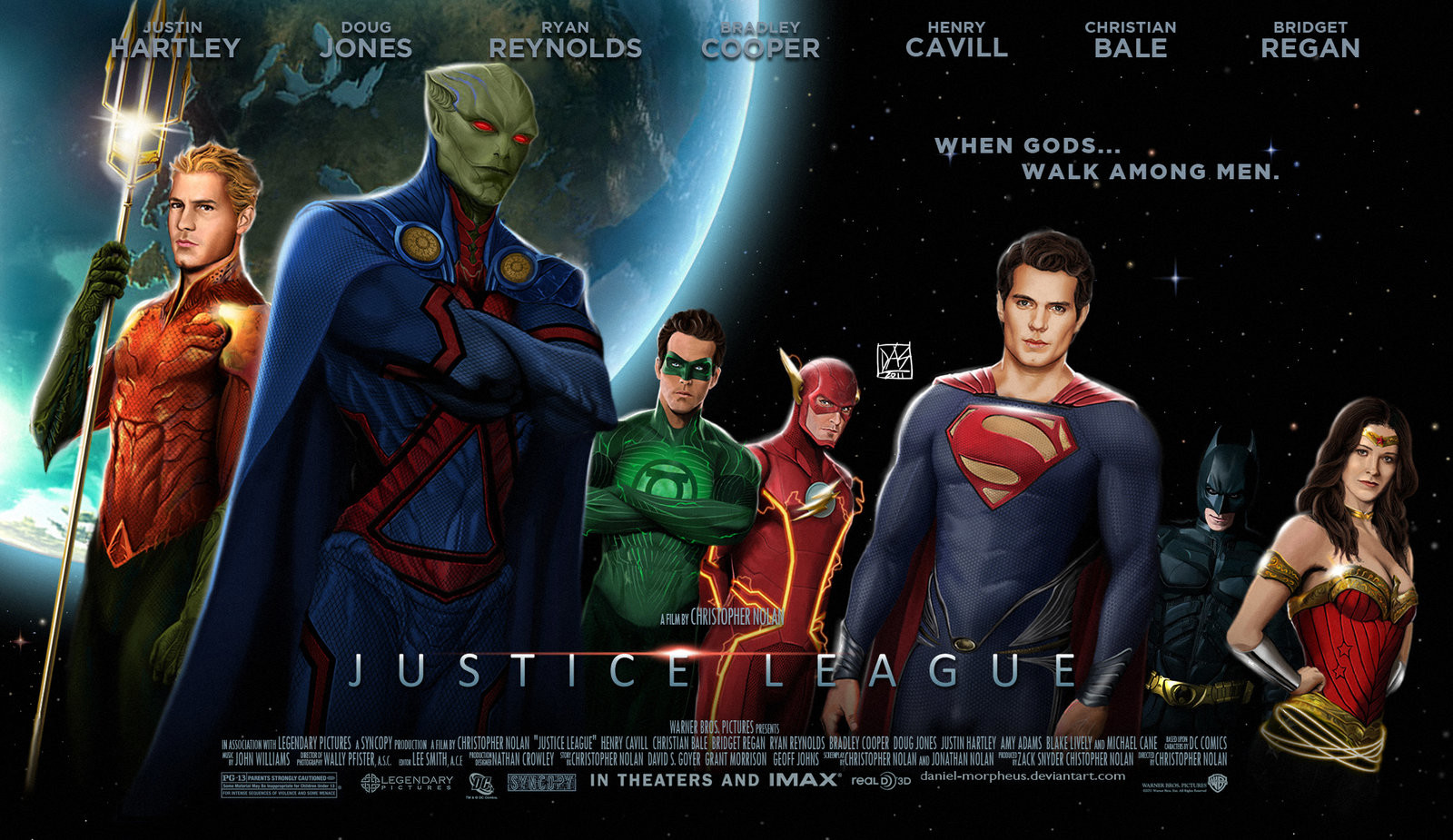 justice league fan poster