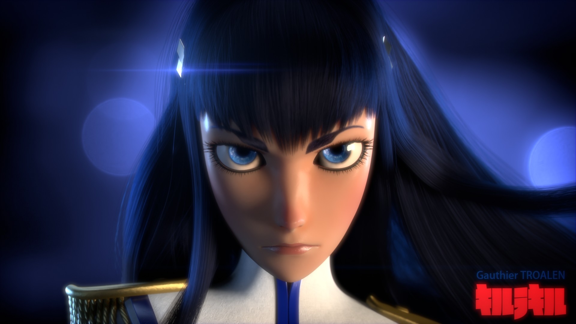 ArtStation - Kiryuin Satsuki - Kill la Kill, Gauthier TROALEN