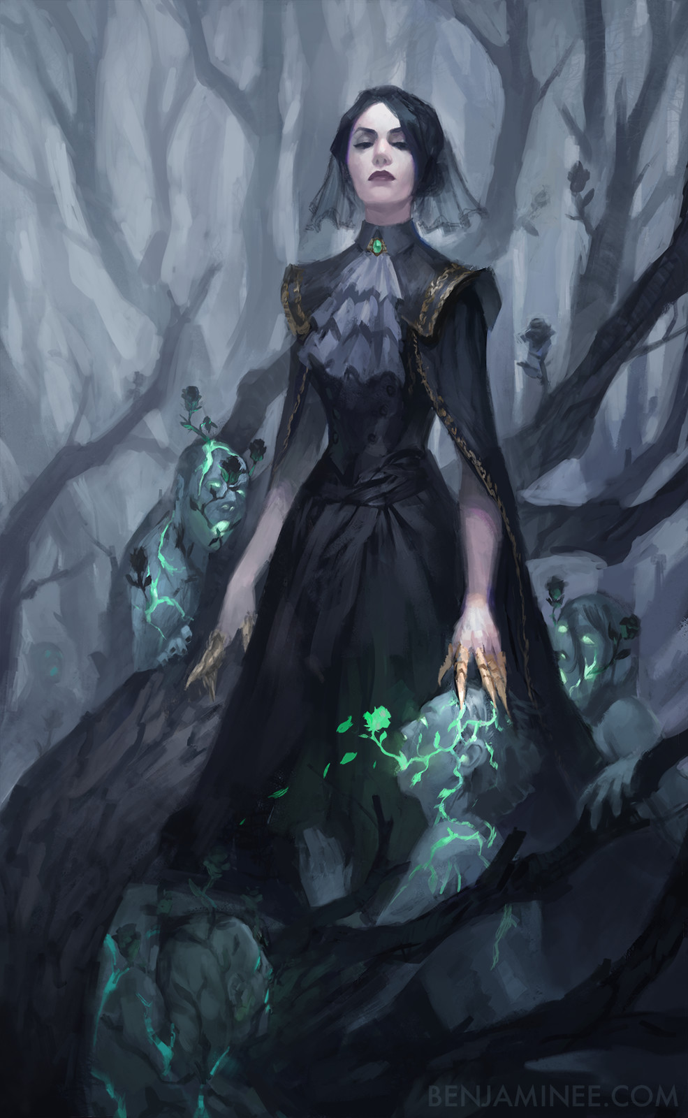 Featured image of post The Best 23 Necromancer Art Female