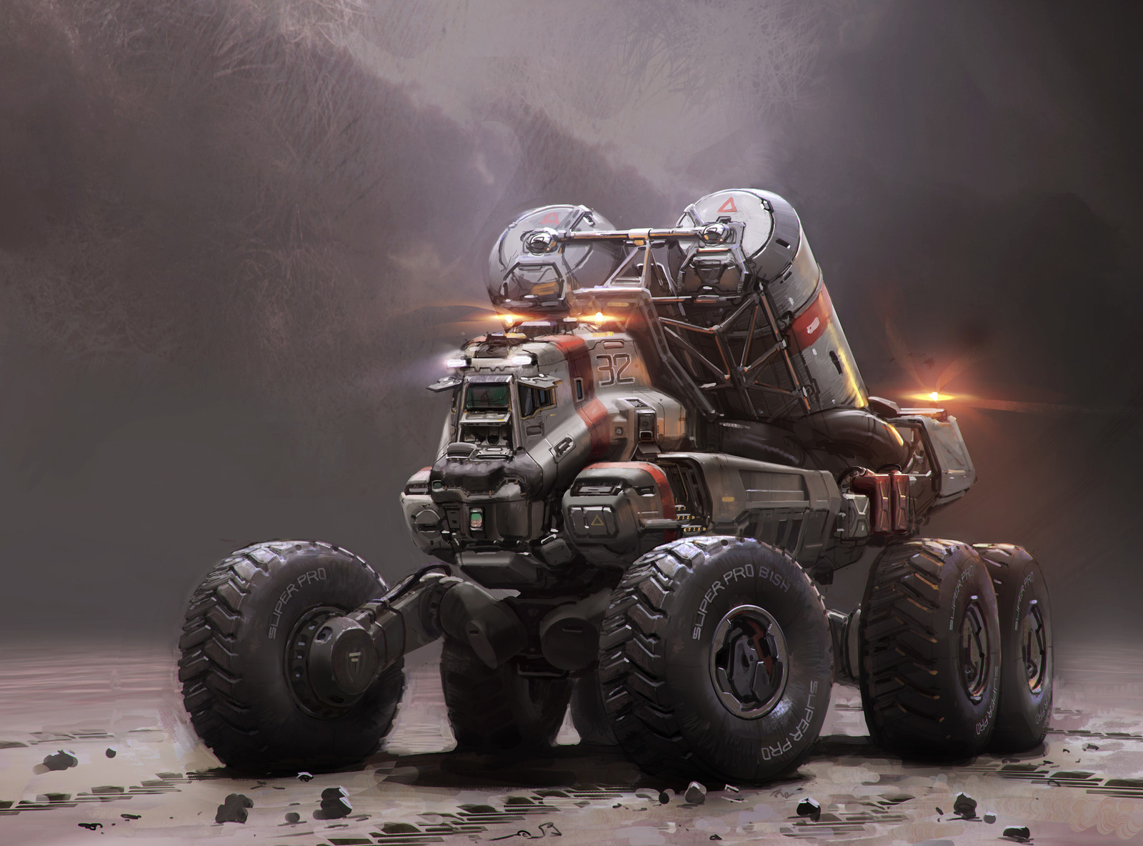 Mining truck vehicle, Halo 5