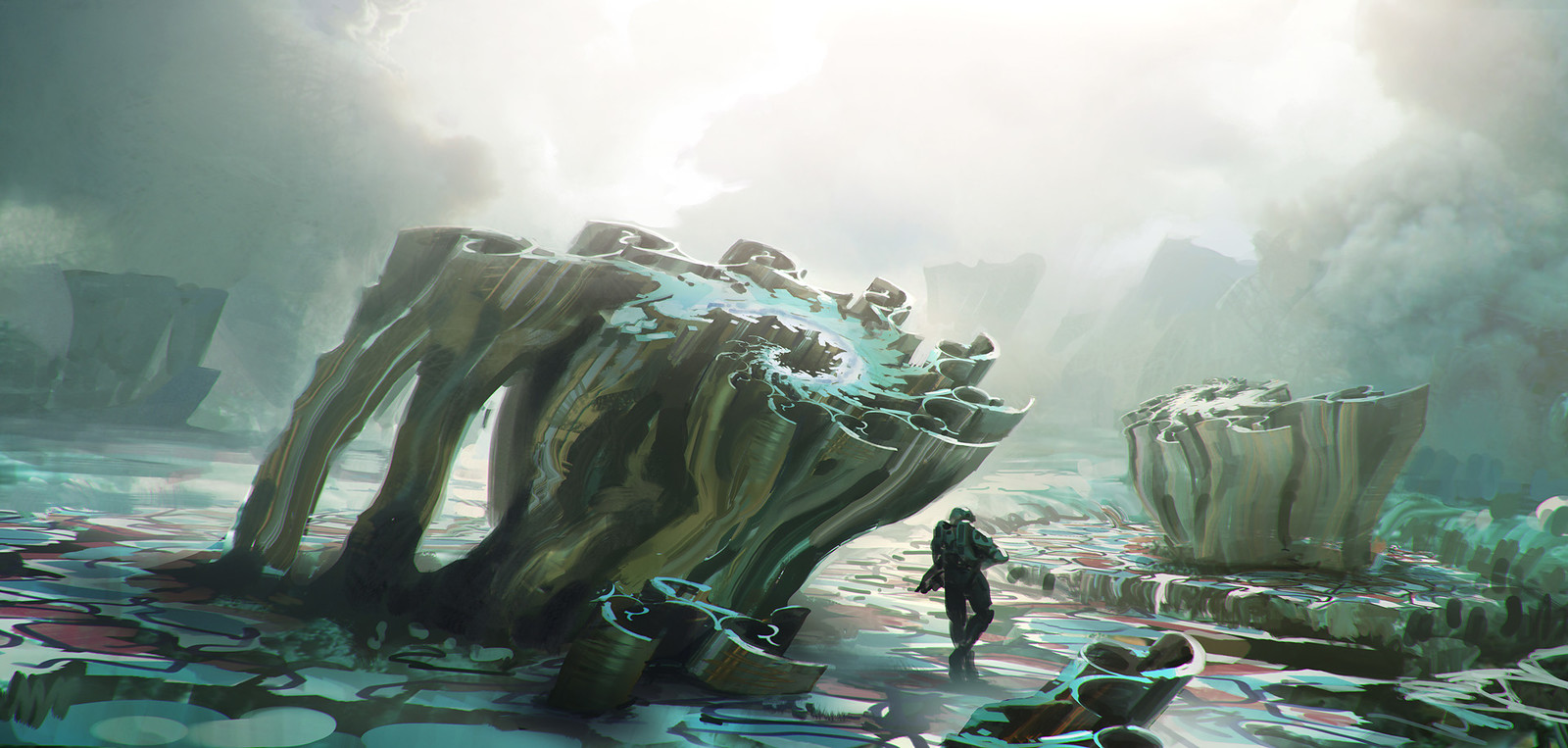 Fractal Plant, Halo 5