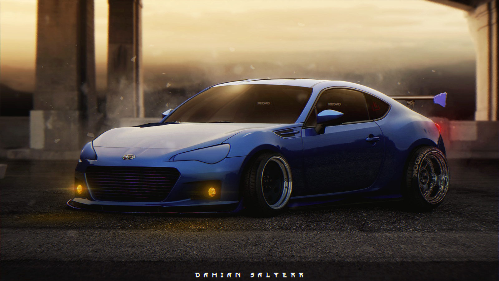 Subaru BRZ 4k