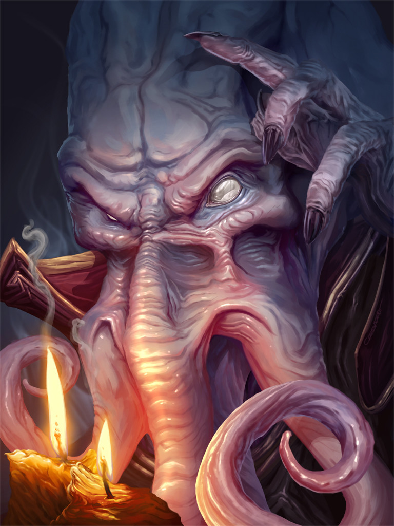 Portrait of a Mind Flayer