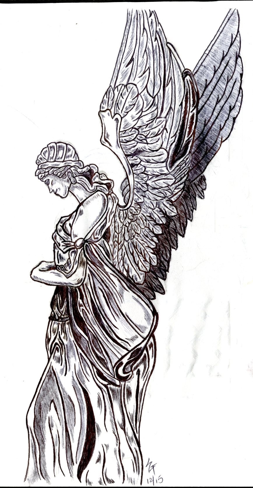 ArtStation Angel Statue