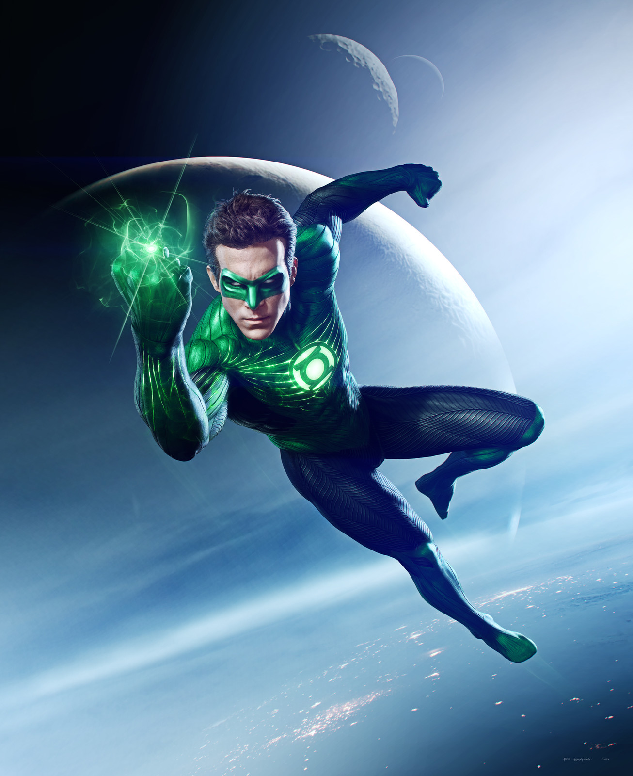 Hal Jordan #1 - "Green Lantern".
Final artwork