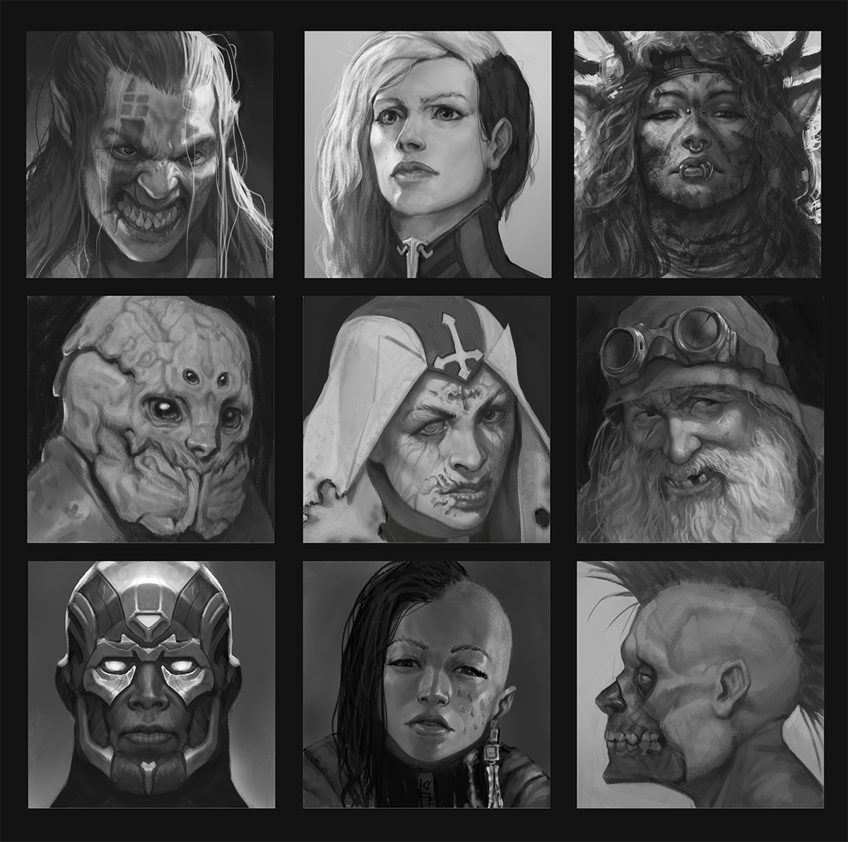 ArtStation - Random faces 2