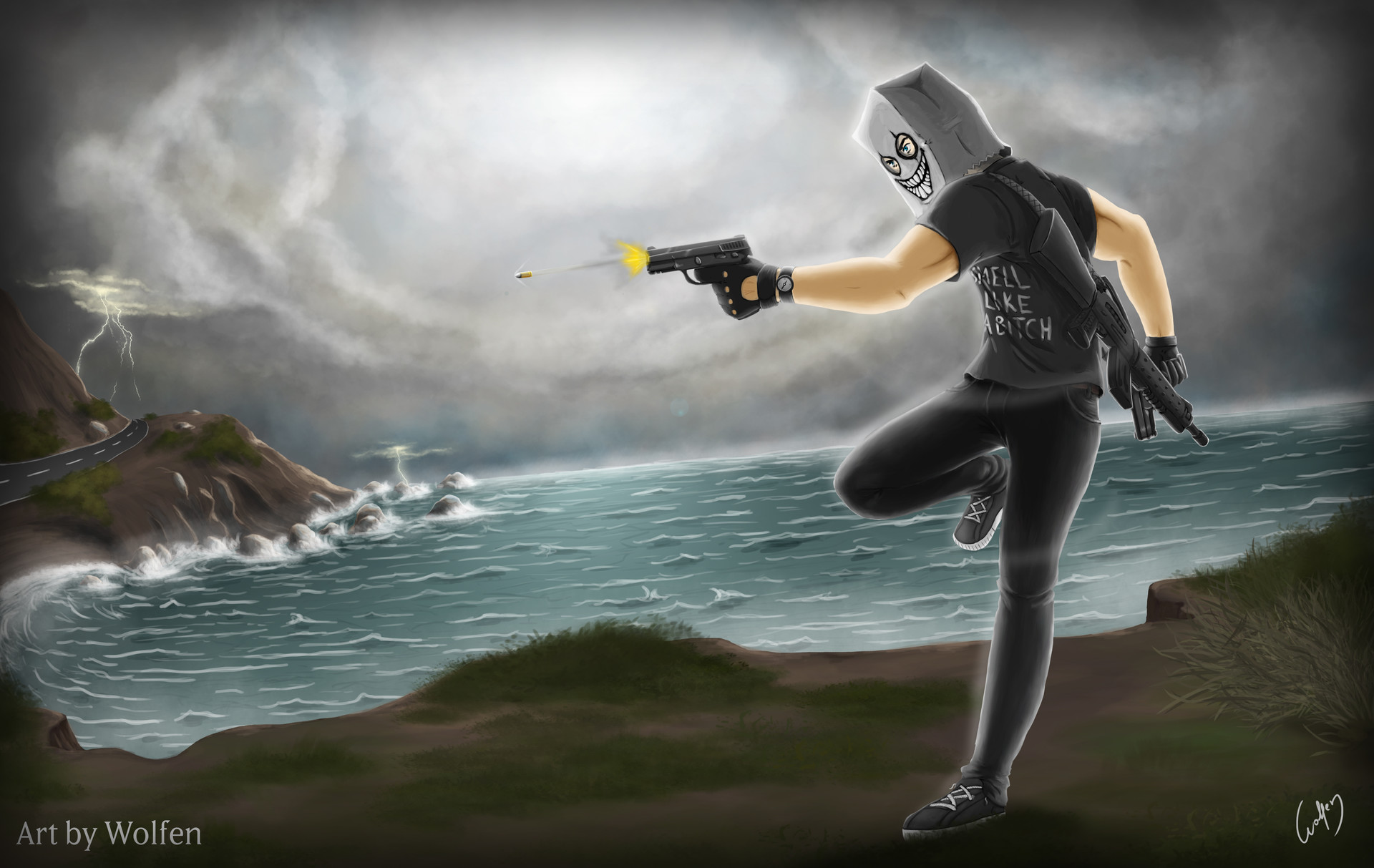 ArtStation Paper Bag GTA