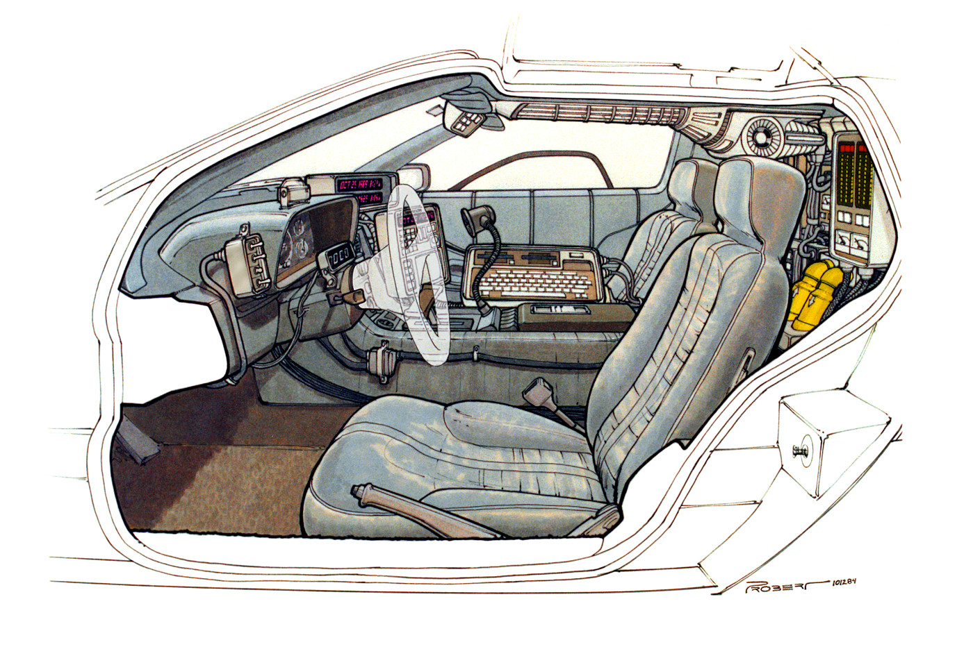 Time Machine Interior-